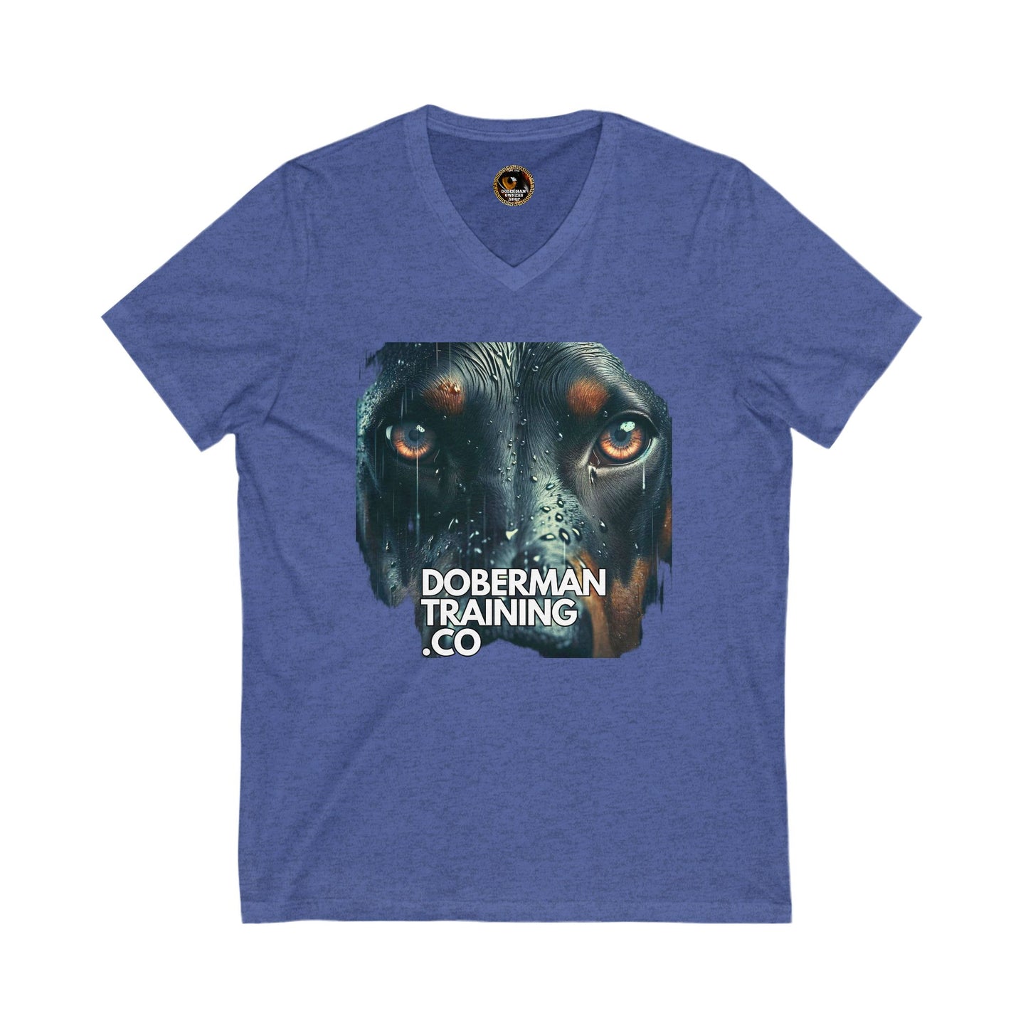 DTT 2 Private Lable Unisex Jersey Short Sleeve V-Neck Tee