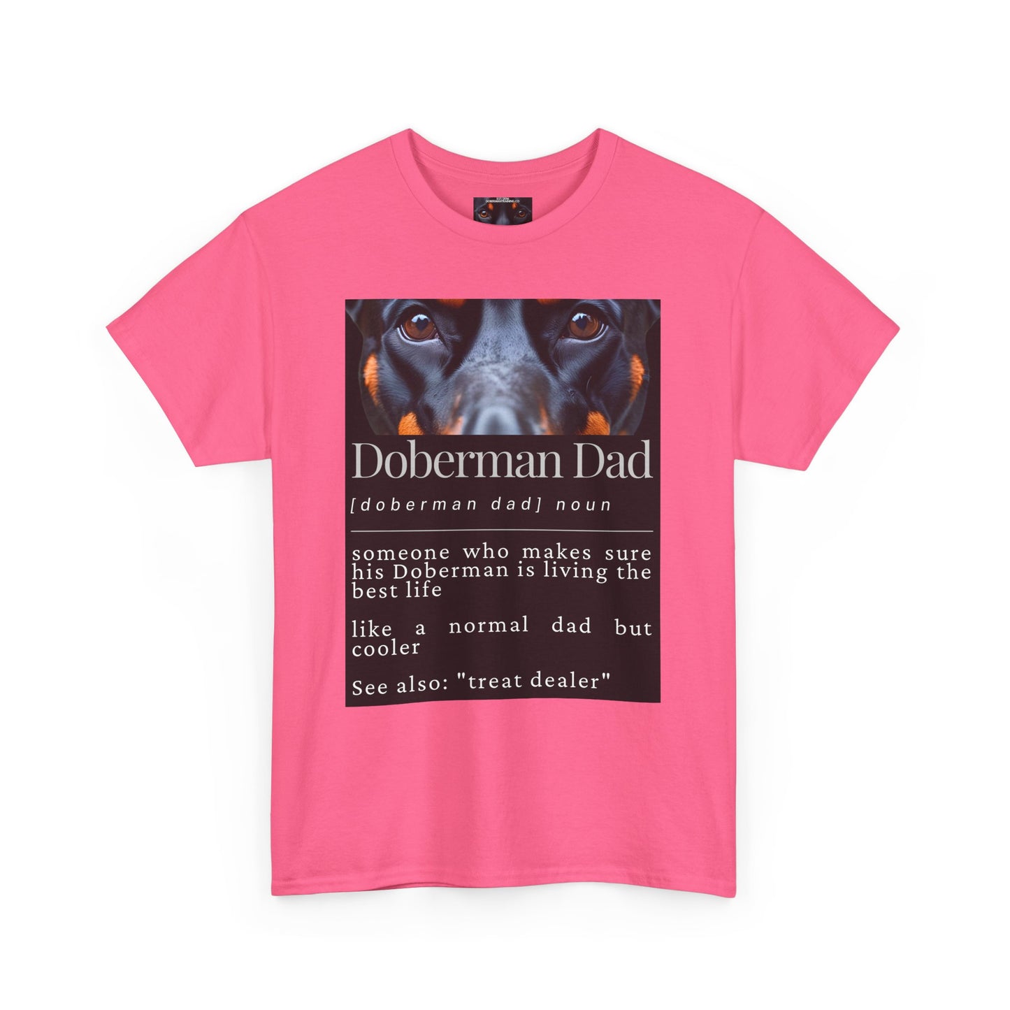 Doberman Dad S1 Private Lable Unisex Heavy Cotton Tee
