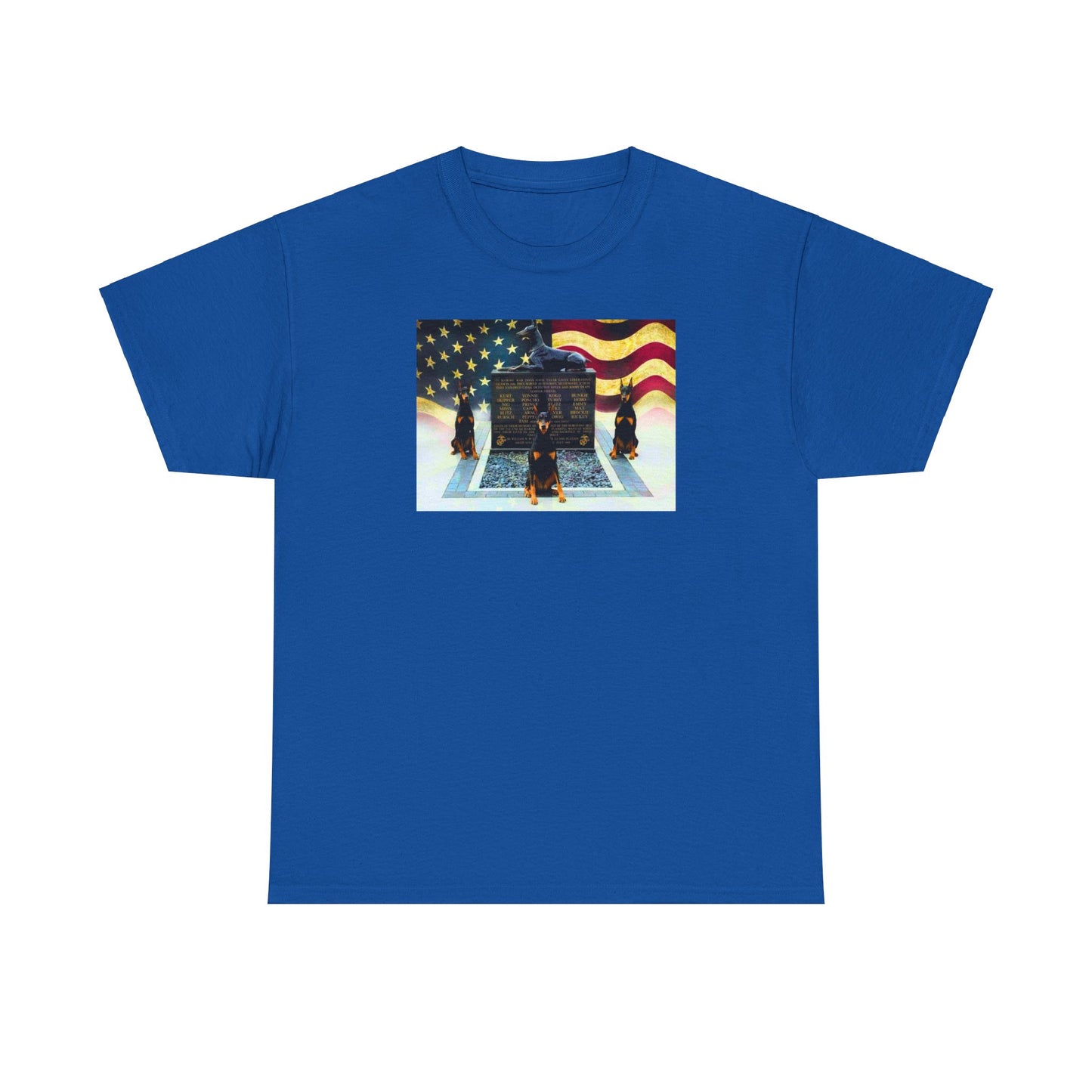 Doberman Memorial 1 2025 Unisex Heavy Cotton Tee