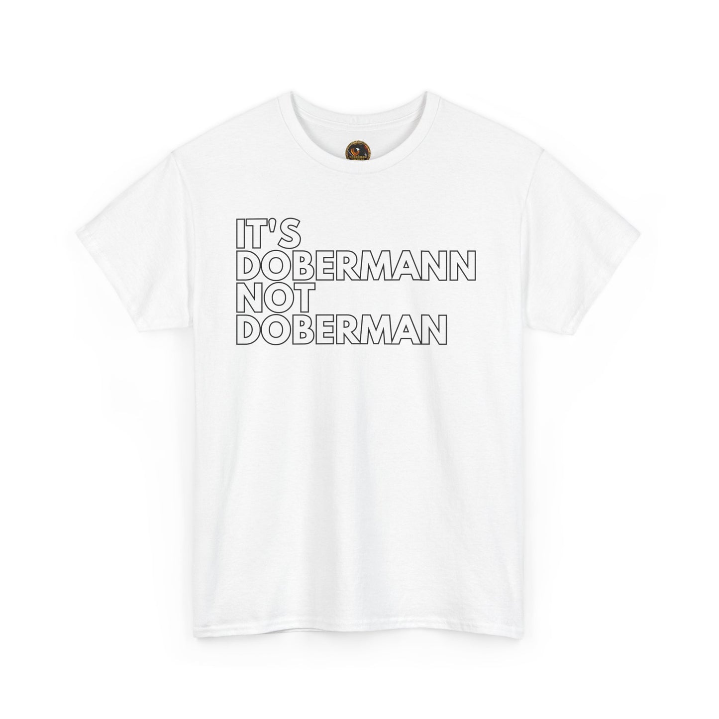 It's Dobermann 1 Private Lable Unisex Heavy Cotton Tee