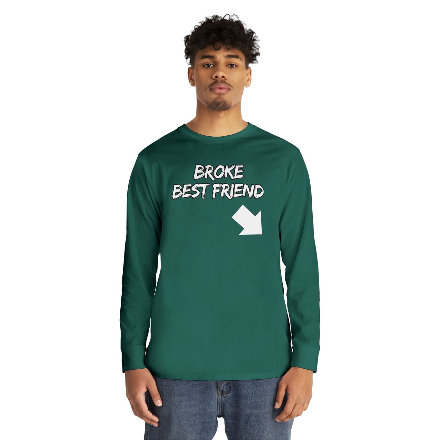 Bestfriend 1| Long Sleeve Crewneck Tee