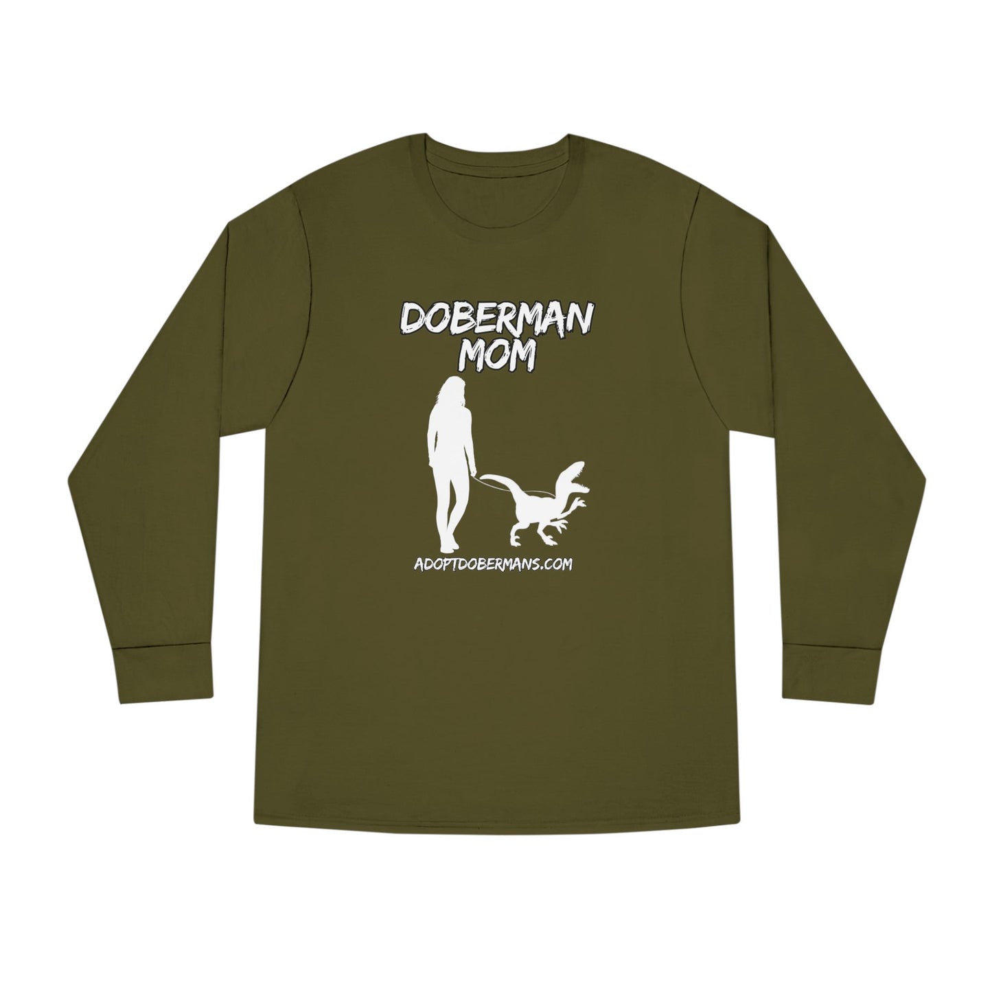 Adopt Mom 11 | Long Sleeve Crewneck Tee