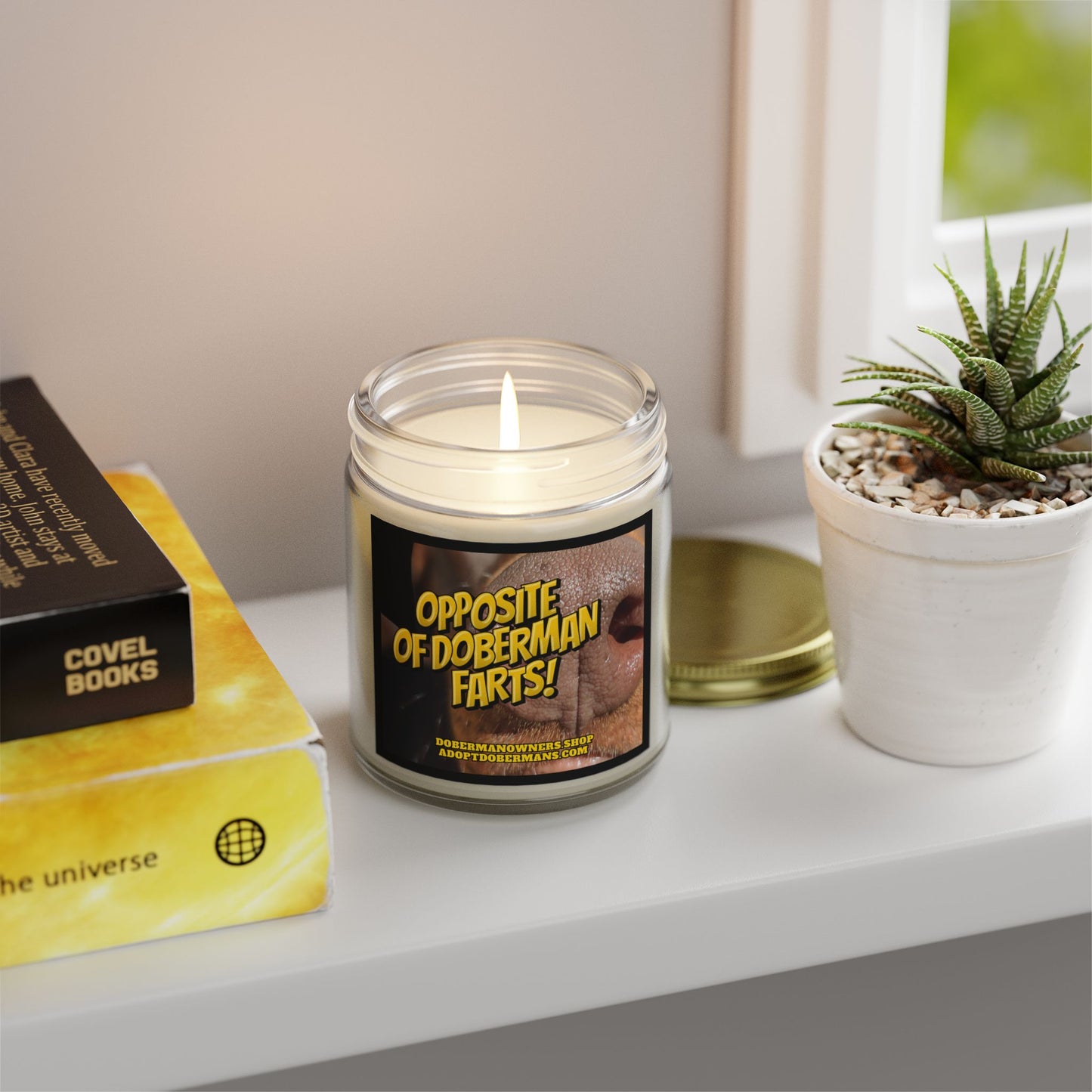 OODF Scented Coconut Apricot Candles (4oz, 9oz)