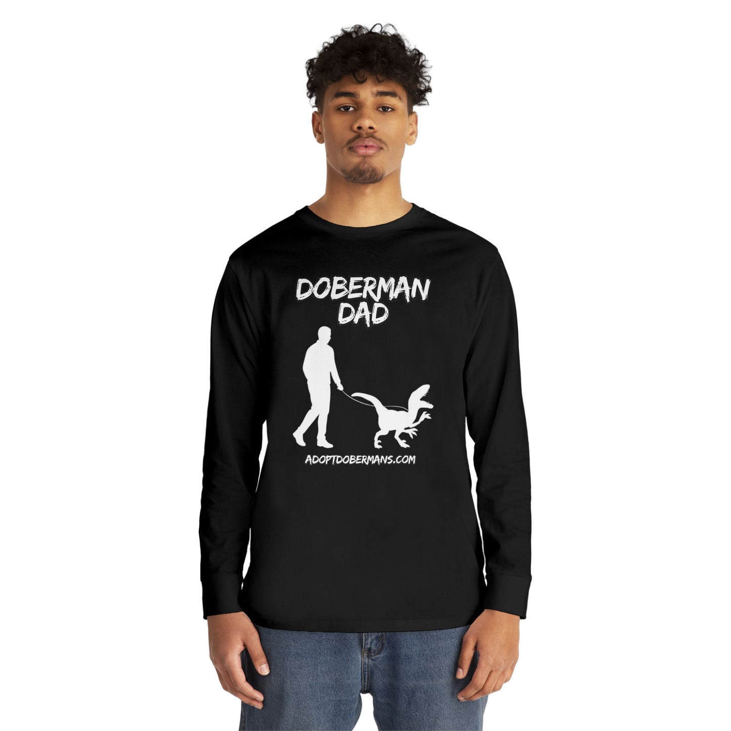 Adopt Dad 11 | Long Sleeve Crewneck Tee