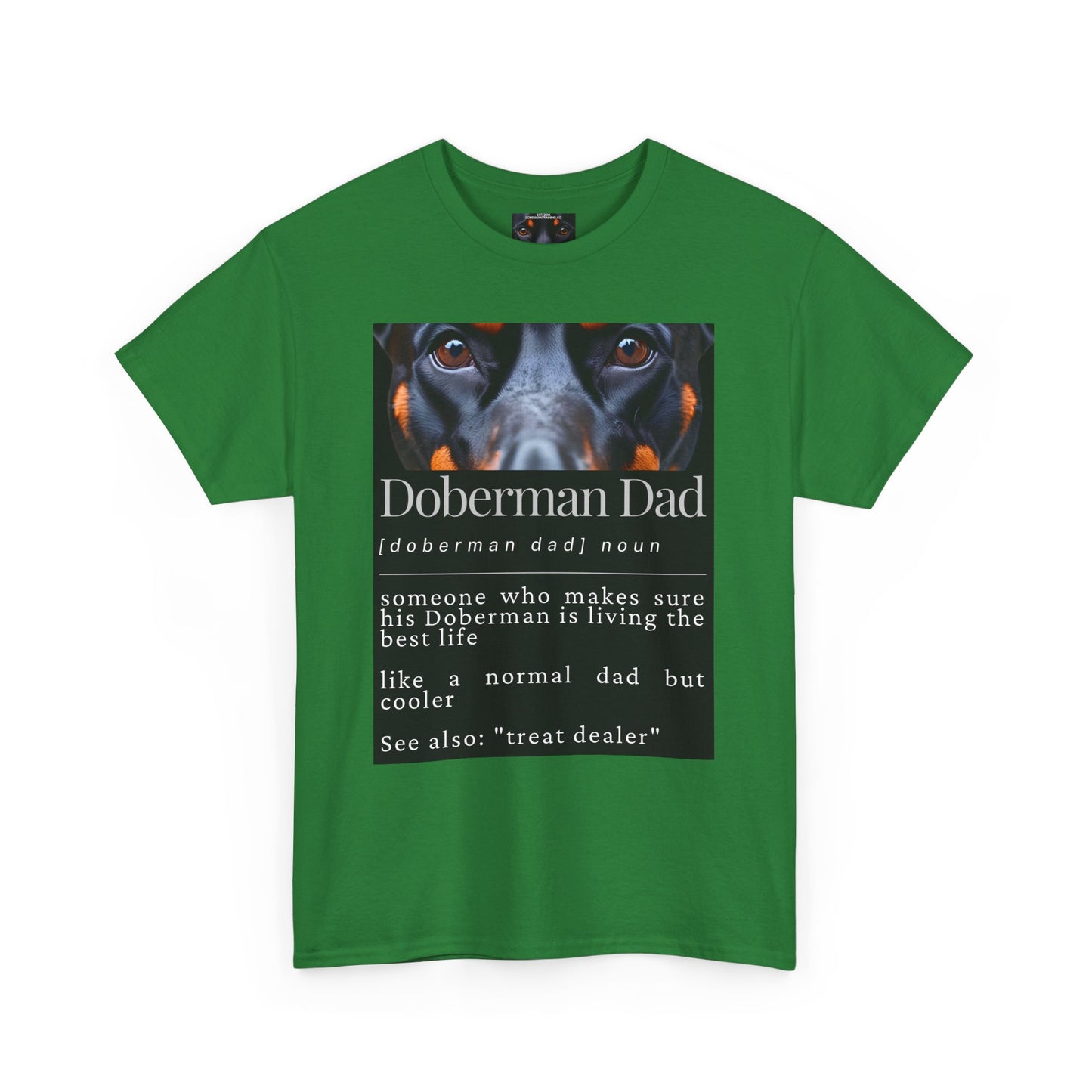 Doberman Dad S1 Private Lable Unisex Heavy Cotton Tee