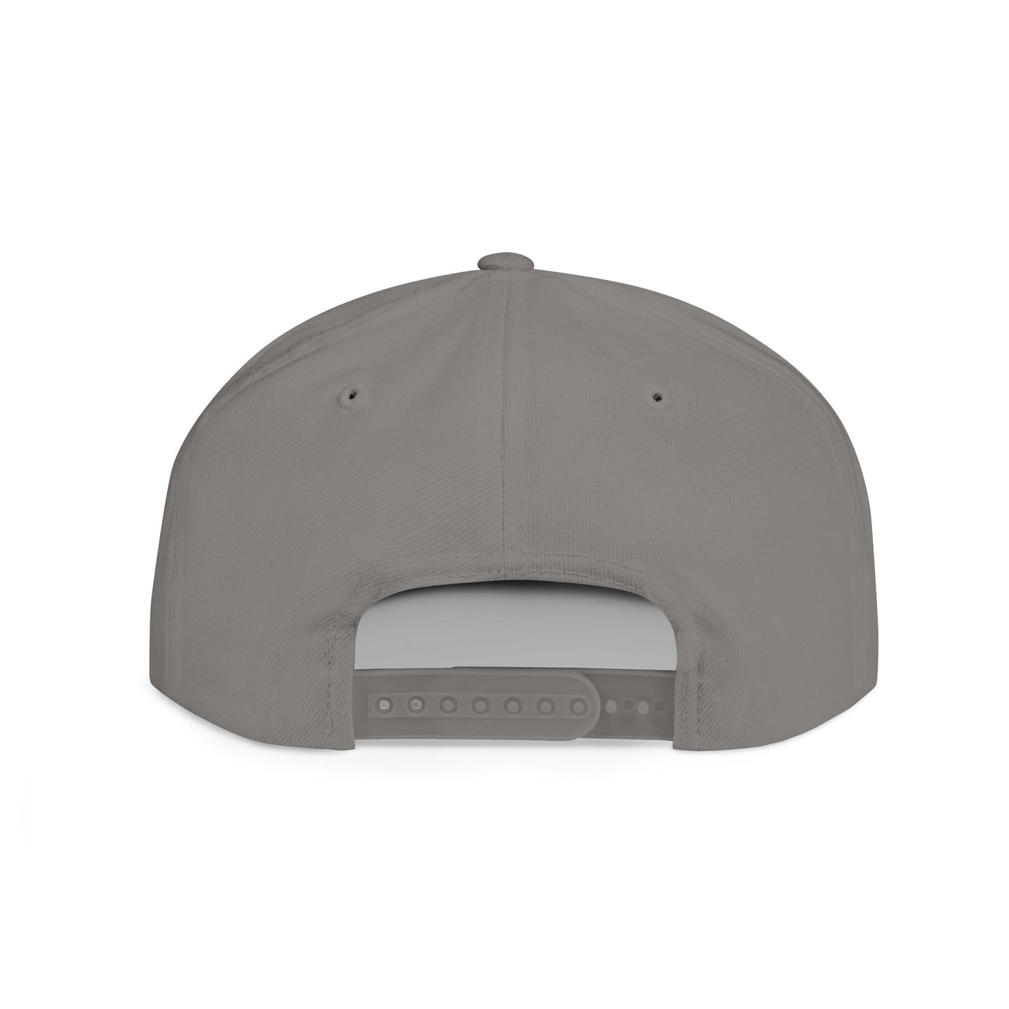 Custom Dog Silhouette Flat Bill Snapback Cap - Stylish Pet Lover Hat
