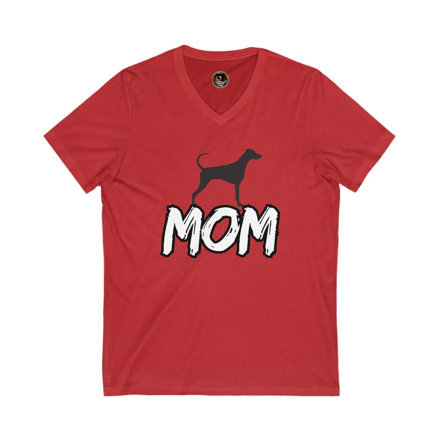 Mom 1 Special Edition Private Label Unisex Jersey Short Sleeve V-Neck Tee