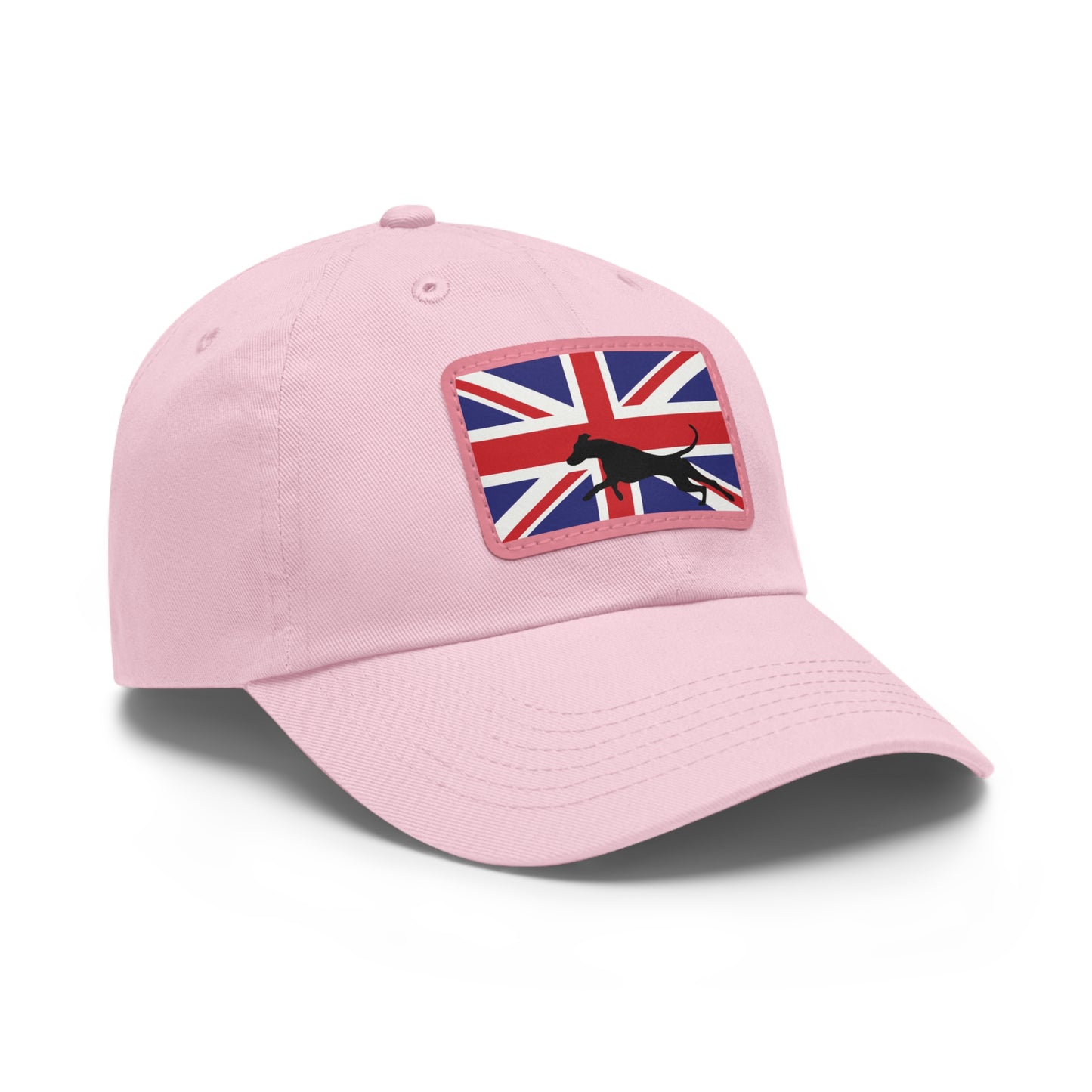 Doberman UK Protect 2 Dad Hat with Leather Patch (Rectangle)