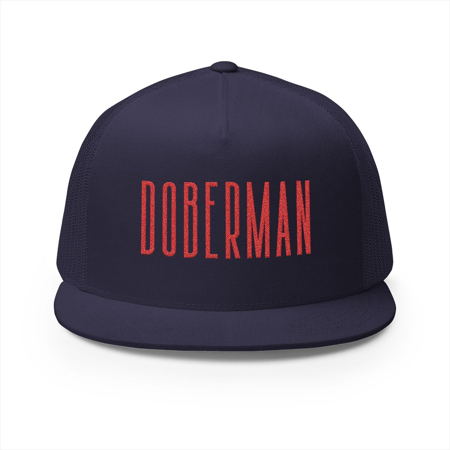 Doberman 3 Panel Trucker Cap