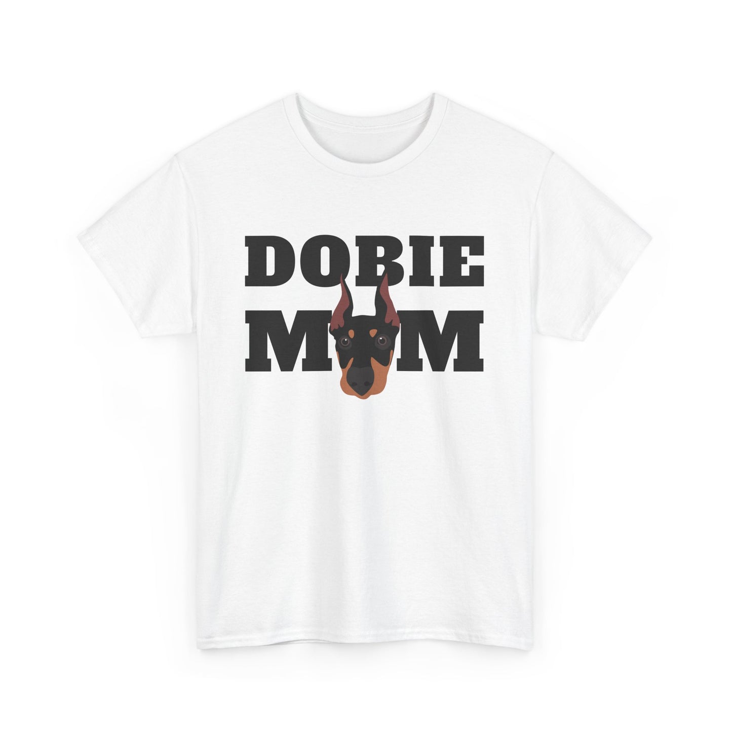 Dobie Mom 01 2025 Unisex Heavy Cotton Tee