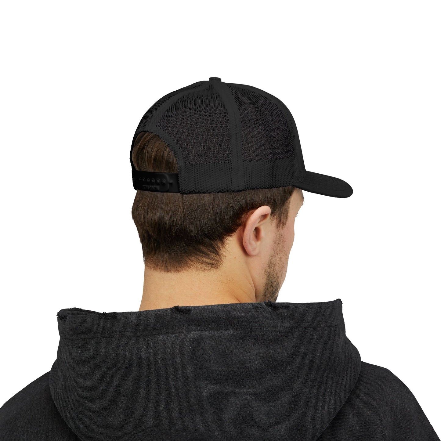 Doberman 1 Silhouette Snapback Trucker Cap