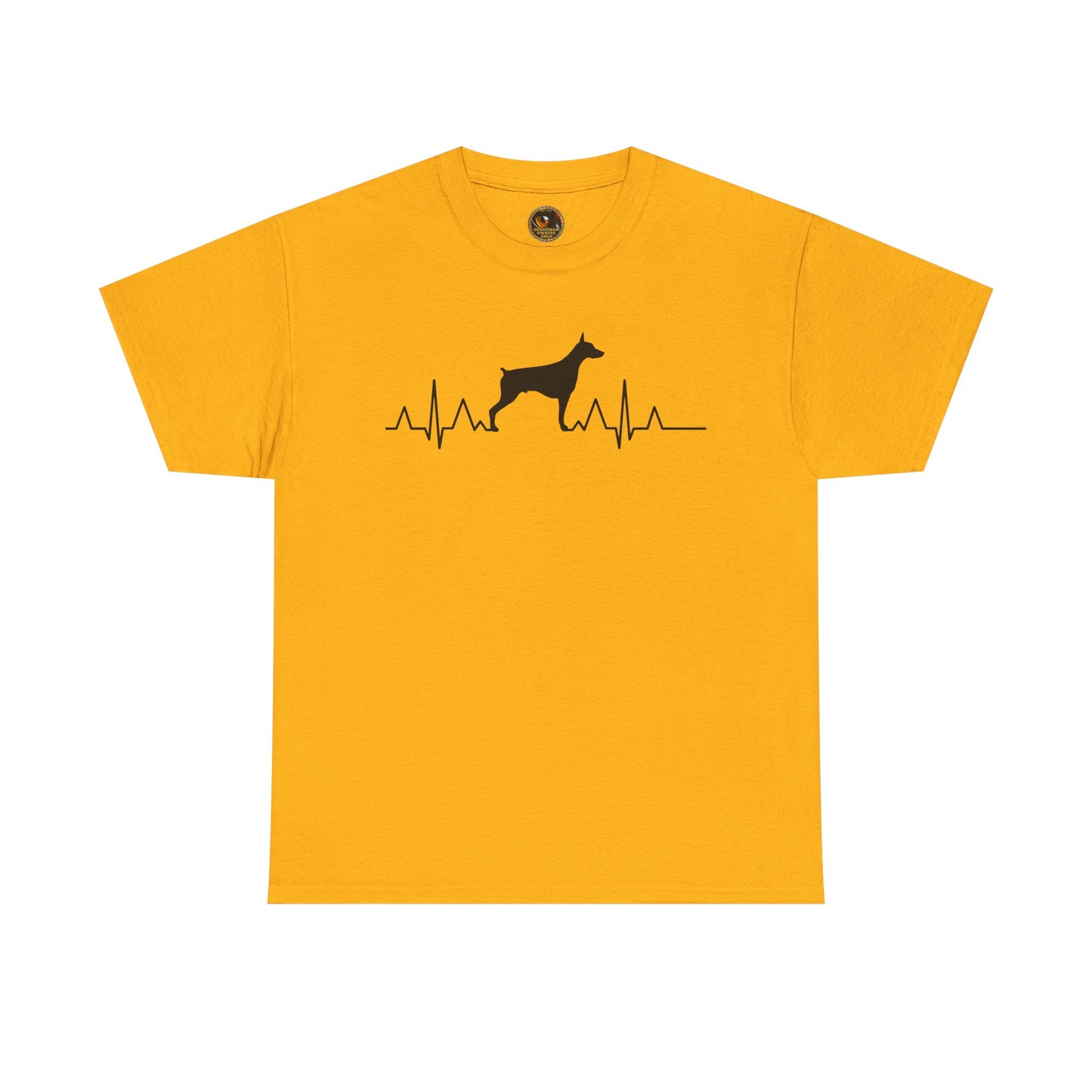 Heartbeat 1 Private Lable Unisex Heavy Cotton Tee