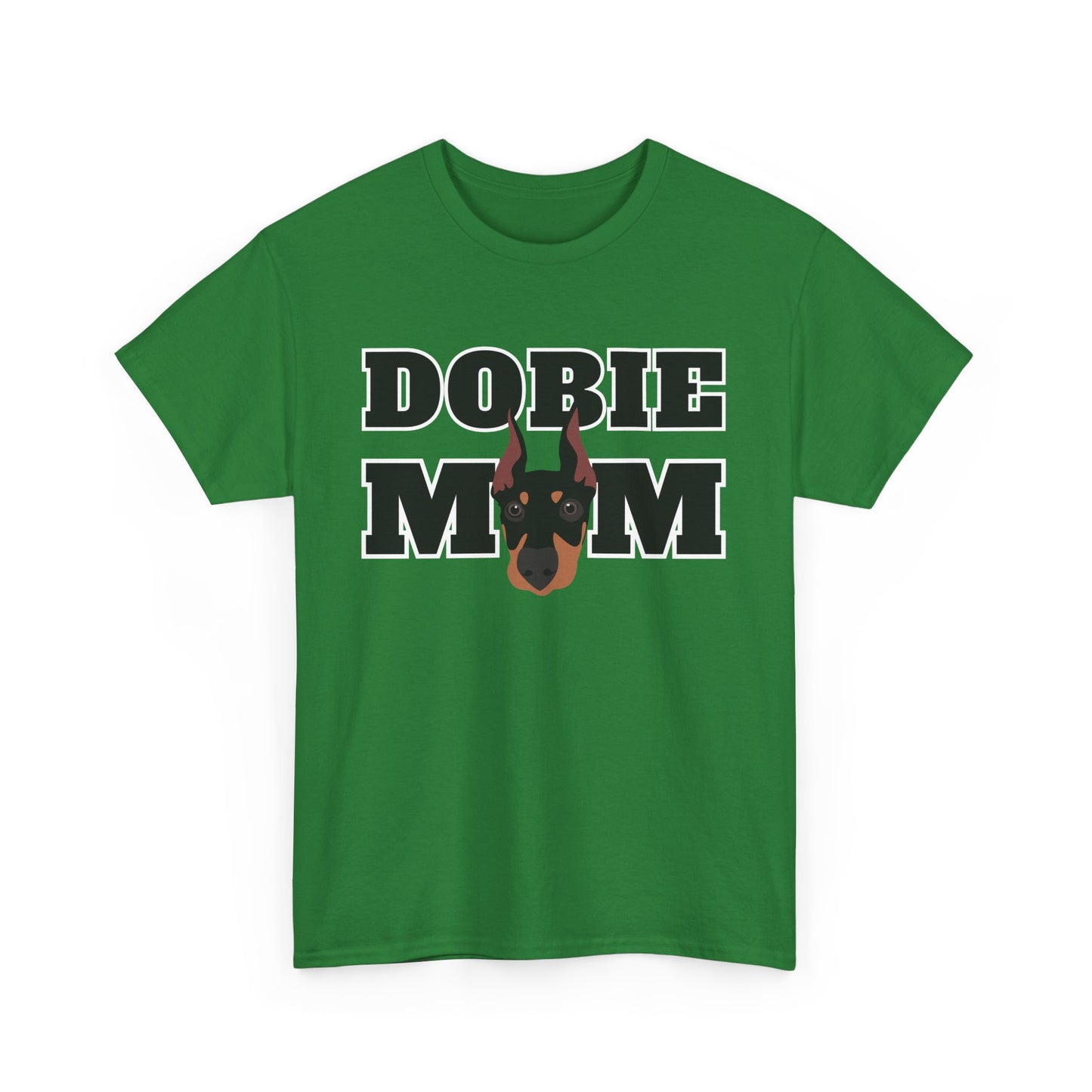 Dobie Mom 01 2025 Unisex Heavy Cotton Tee