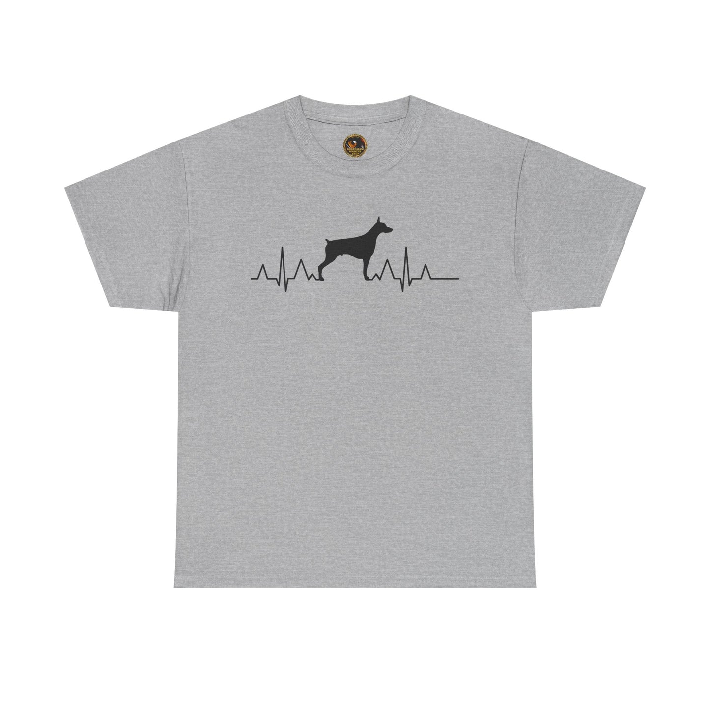 Heartbeat 1 Private Lable Unisex Heavy Cotton Tee