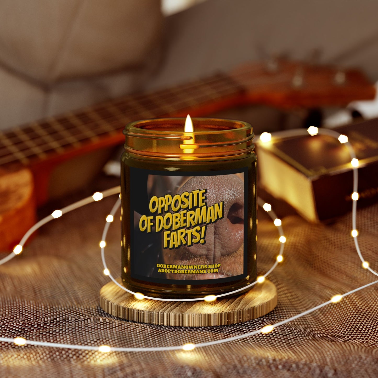 OODF Scented Coconut Apricot Candles (4oz, 9oz)