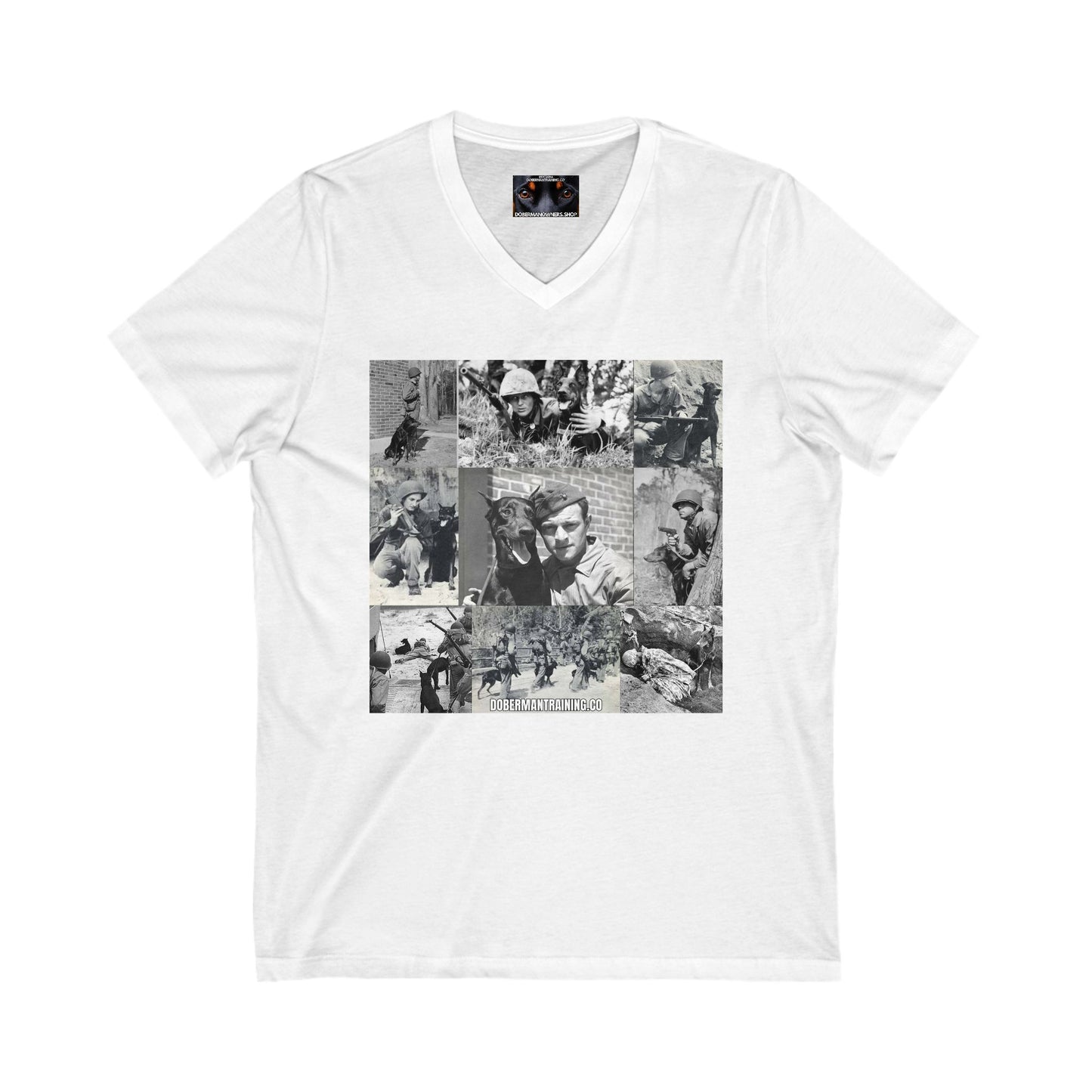 Group 2 Private Label Unisex Jersey Short Sleeve V-Neck Tee