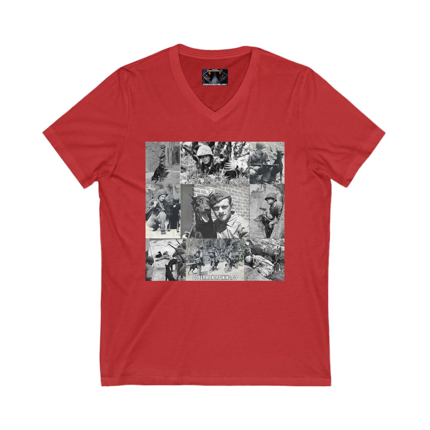 Group 2 Private Label Unisex Jersey Short Sleeve V-Neck Tee