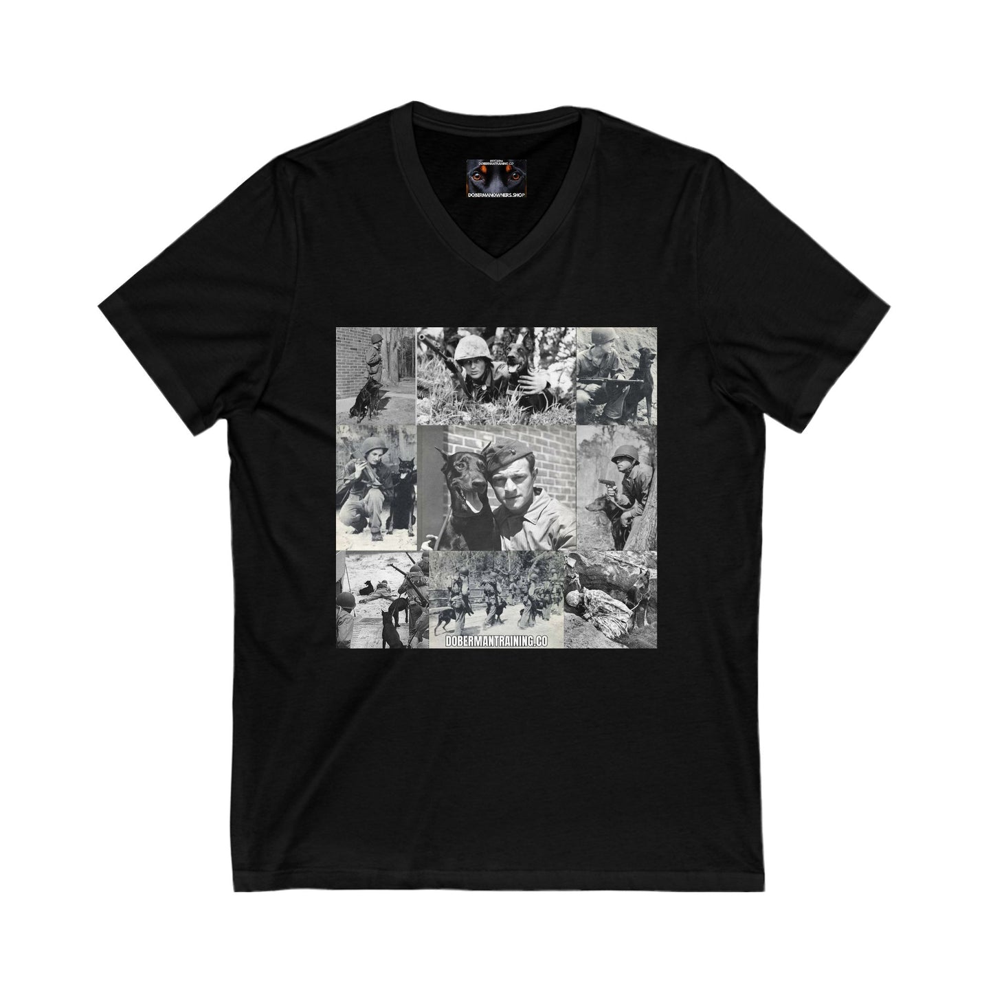 Group 2 Private Label Unisex Jersey Short Sleeve V-Neck Tee