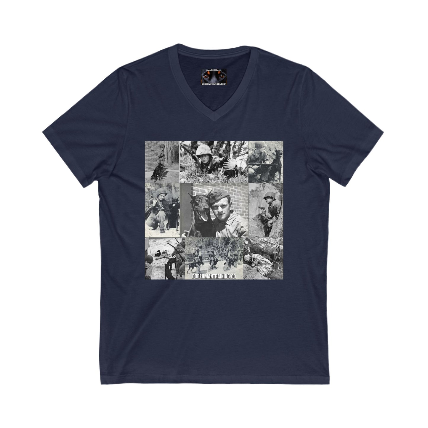 Group 2 Private Label Unisex Jersey Short Sleeve V-Neck Tee
