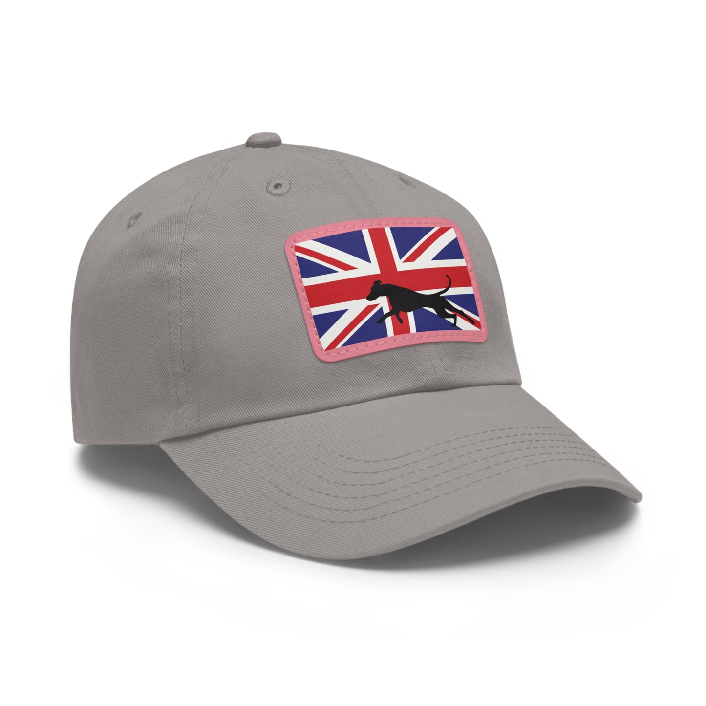 Doberman UK Protect 2 Dad Hat with Leather Patch (Rectangle)