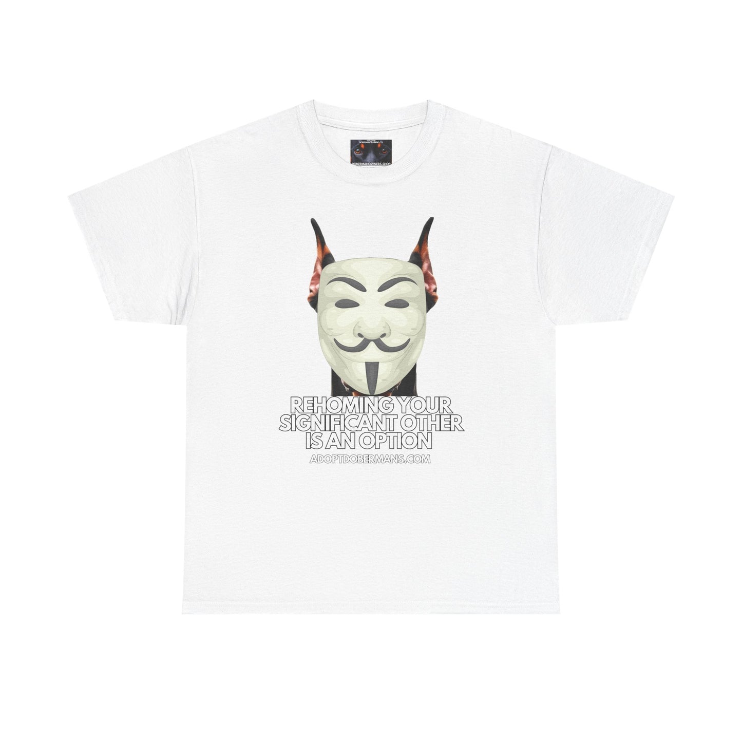 Adopt R2 Private Lable Unisex Heavy Cotton Tee