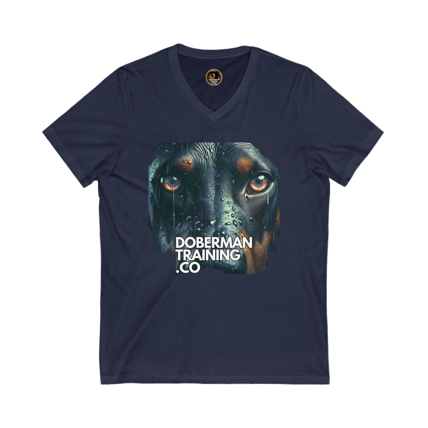 DTT 2 Private Lable Unisex Jersey Short Sleeve V-Neck Tee