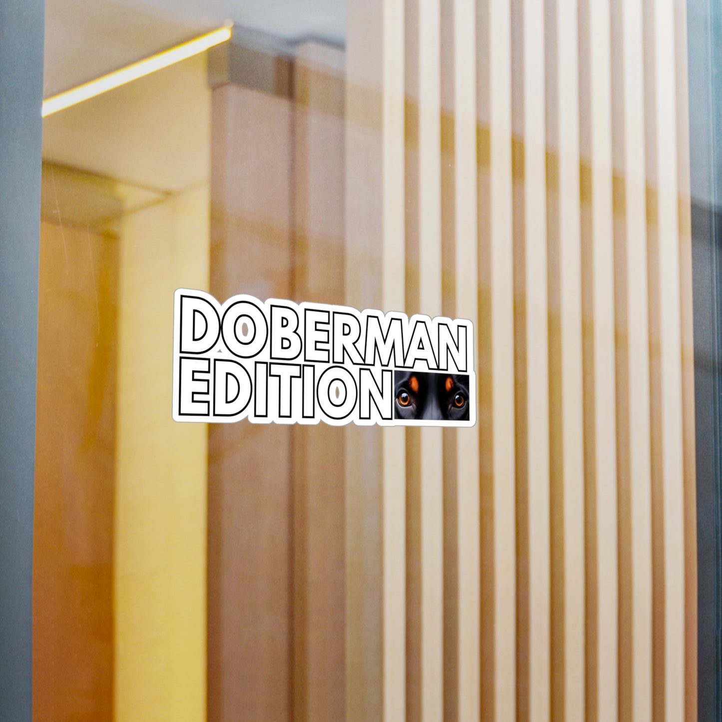 Doberman Edition Vinyl Decals
