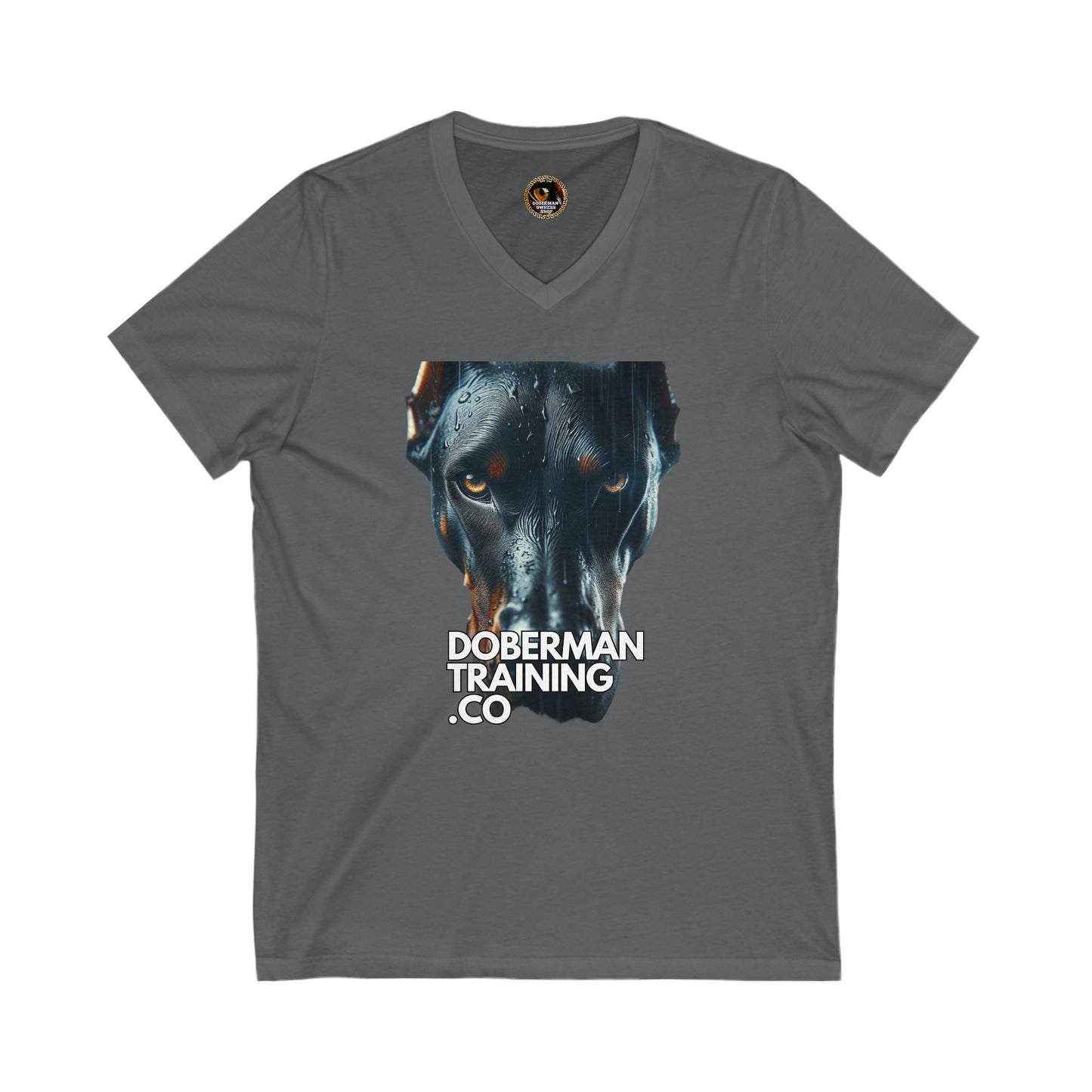 DTT 1 Private Label Unisex Jersey Short Sleeve V-Neck Tee