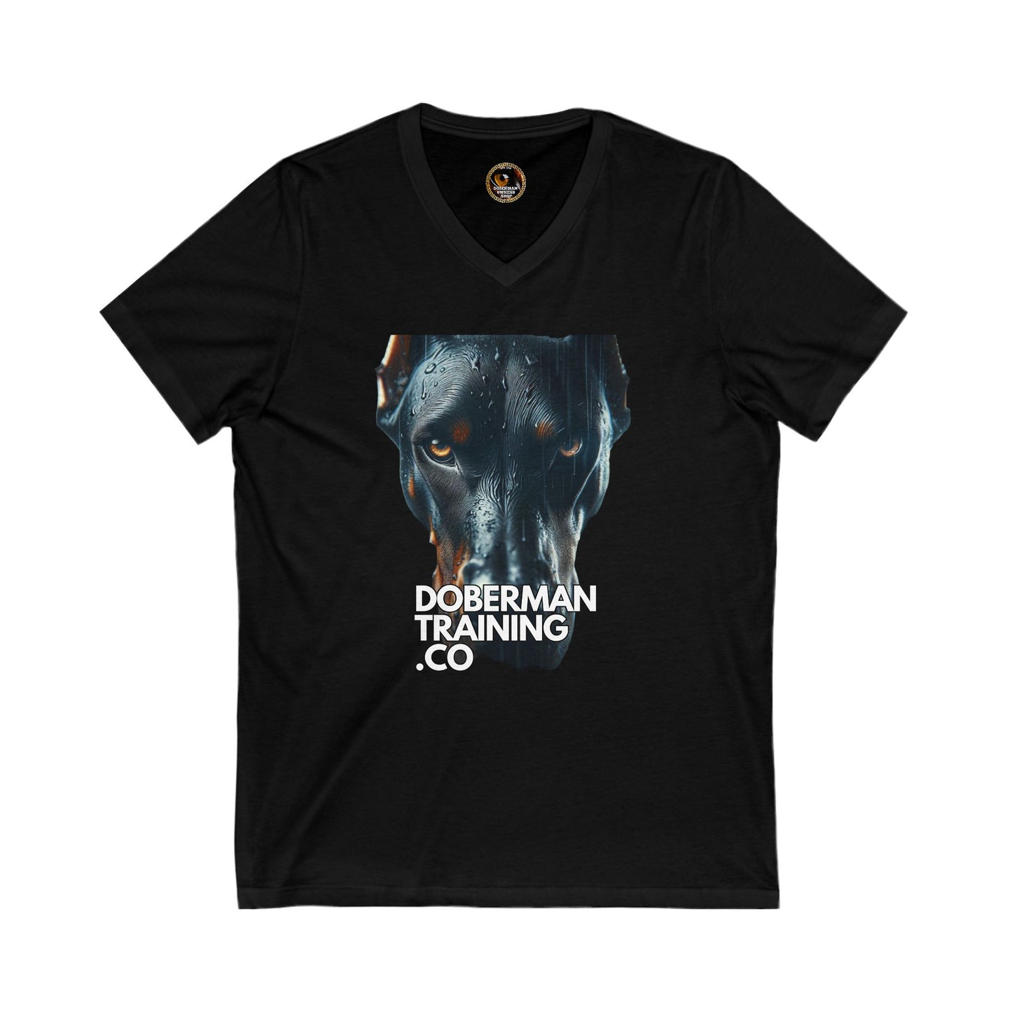 DTT 1 Private Label Unisex Jersey Short Sleeve V-Neck Tee