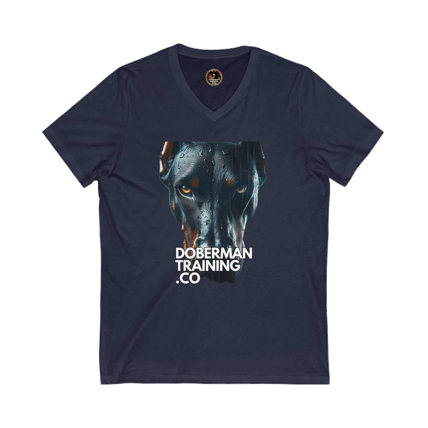 DTT 1 Private Label Unisex Jersey Short Sleeve V-Neck Tee