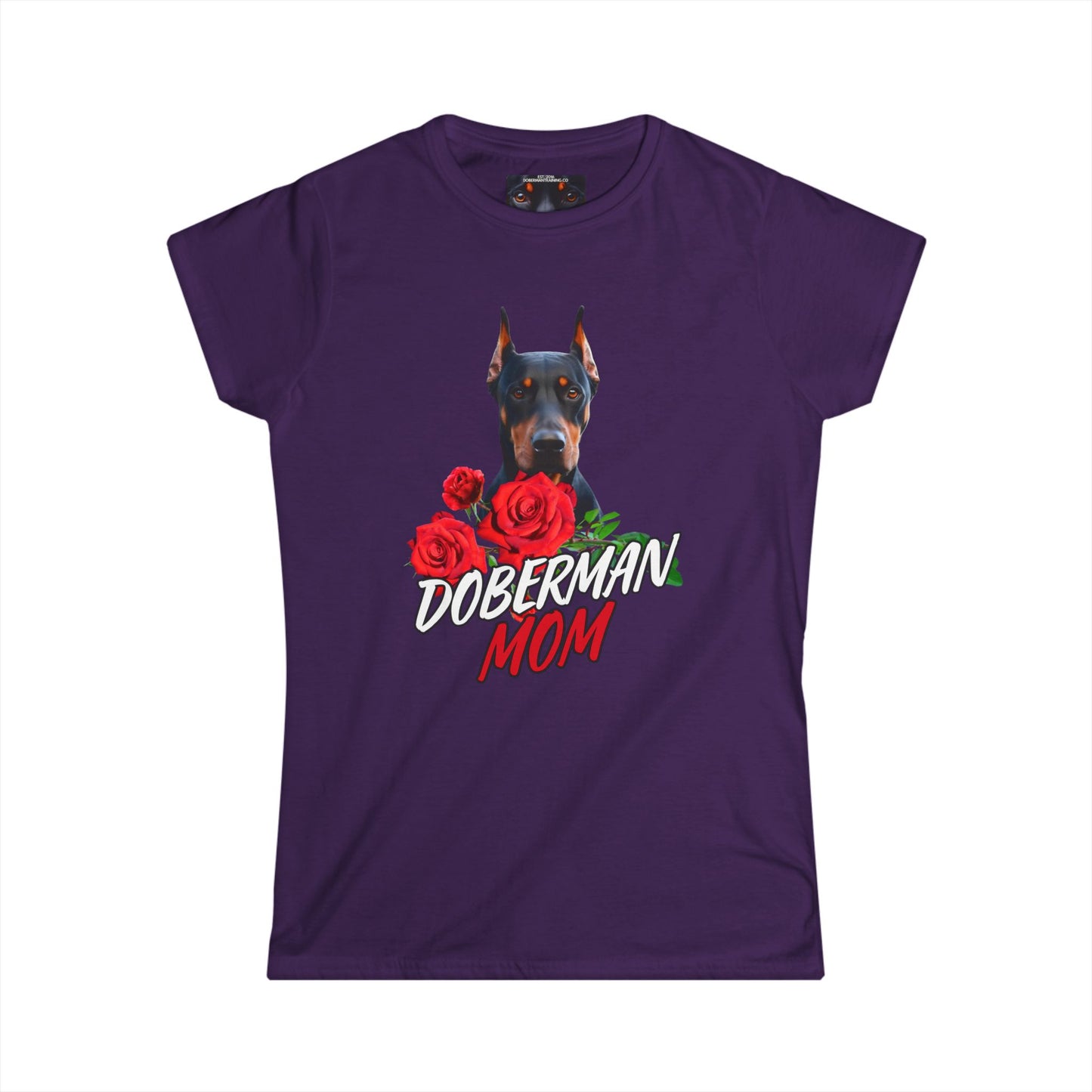 Doberman 4 Women's Softstyle Tee