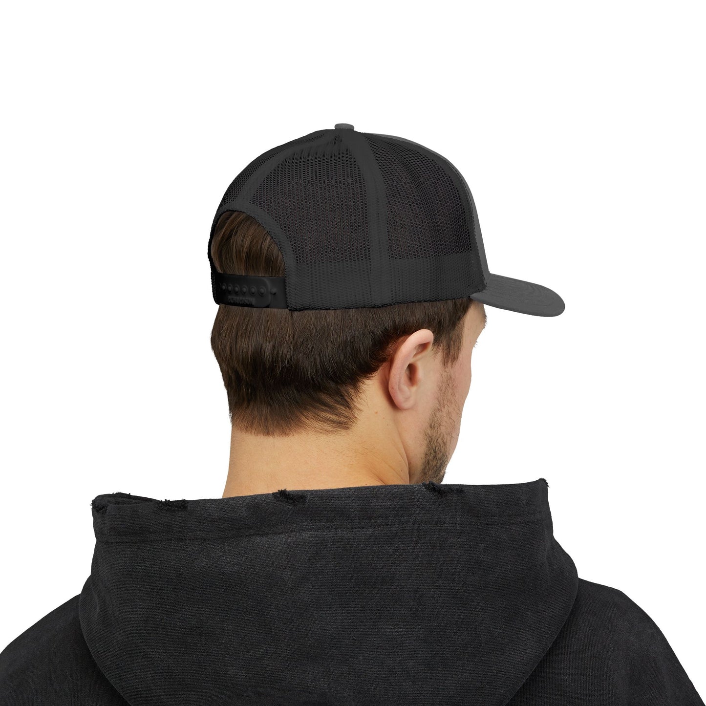 Doberman 1 Silhouette Snapback Trucker Cap