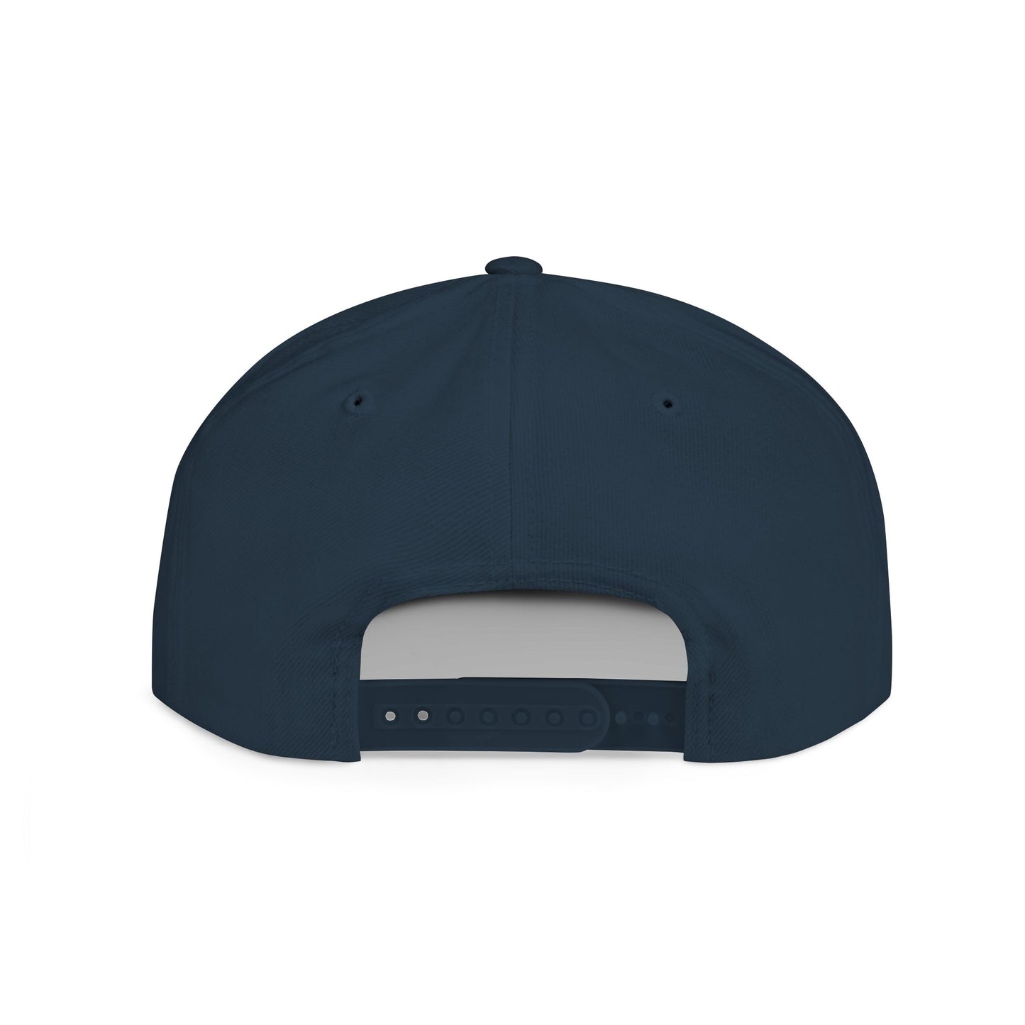 Custom Dog Silhouette Flat Bill Snapback Cap - Stylish Pet Lover Hat