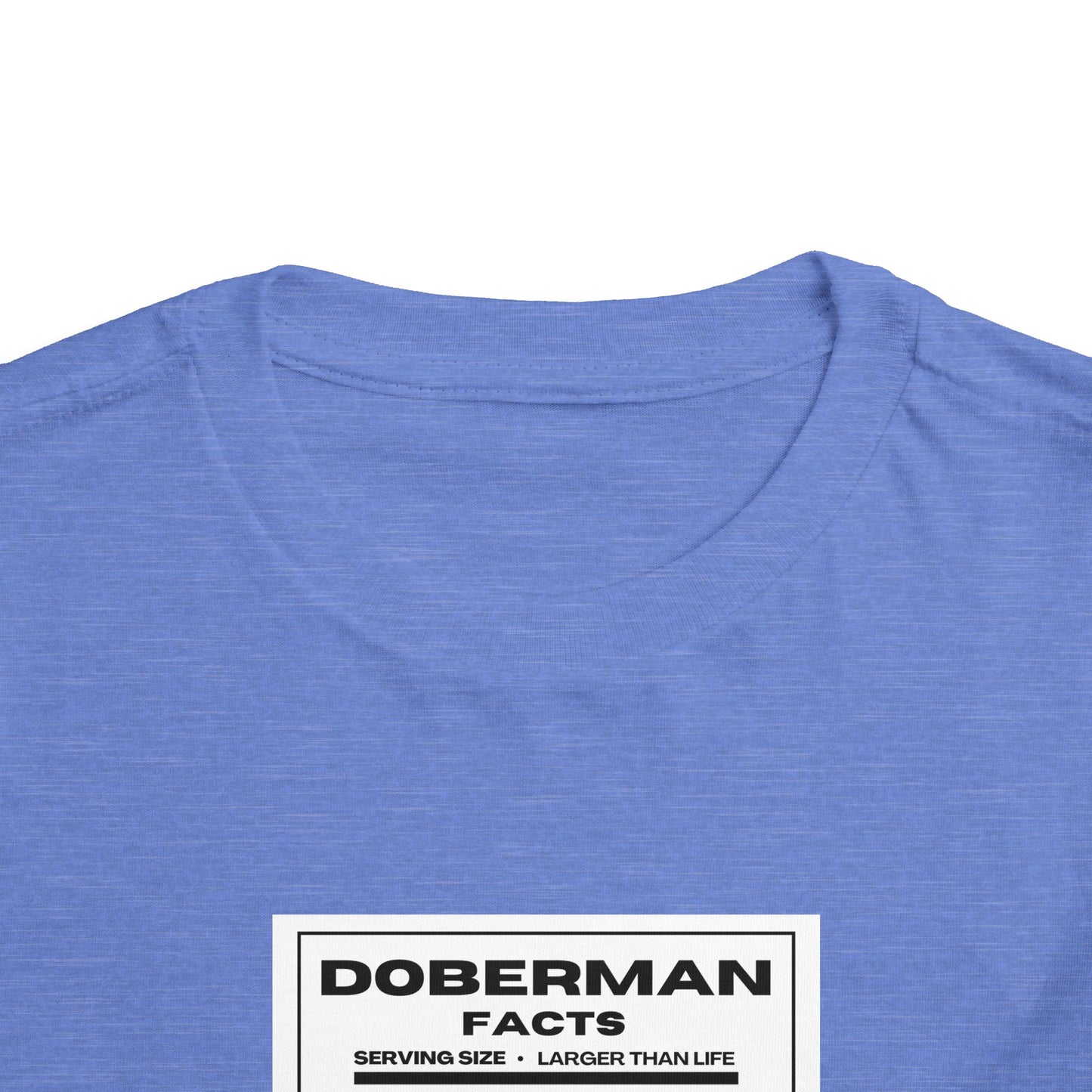 Doberman Facts 1 Toddler Short Sleeve Tee