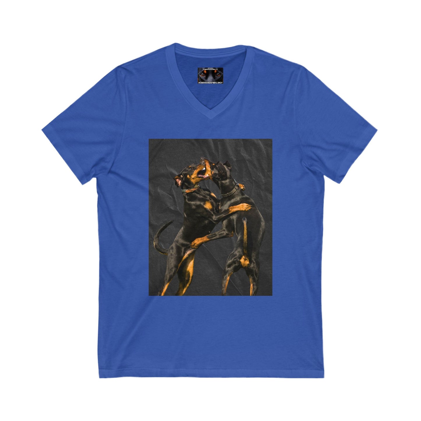 The Dance Private Label Unisex Jersey Short Sleeve V-Neck Tee