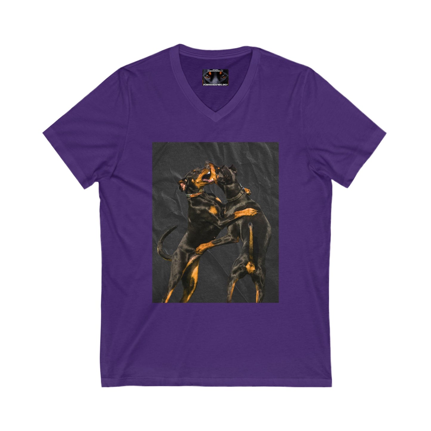 The Dance Private Label Unisex Jersey Short Sleeve V-Neck Tee