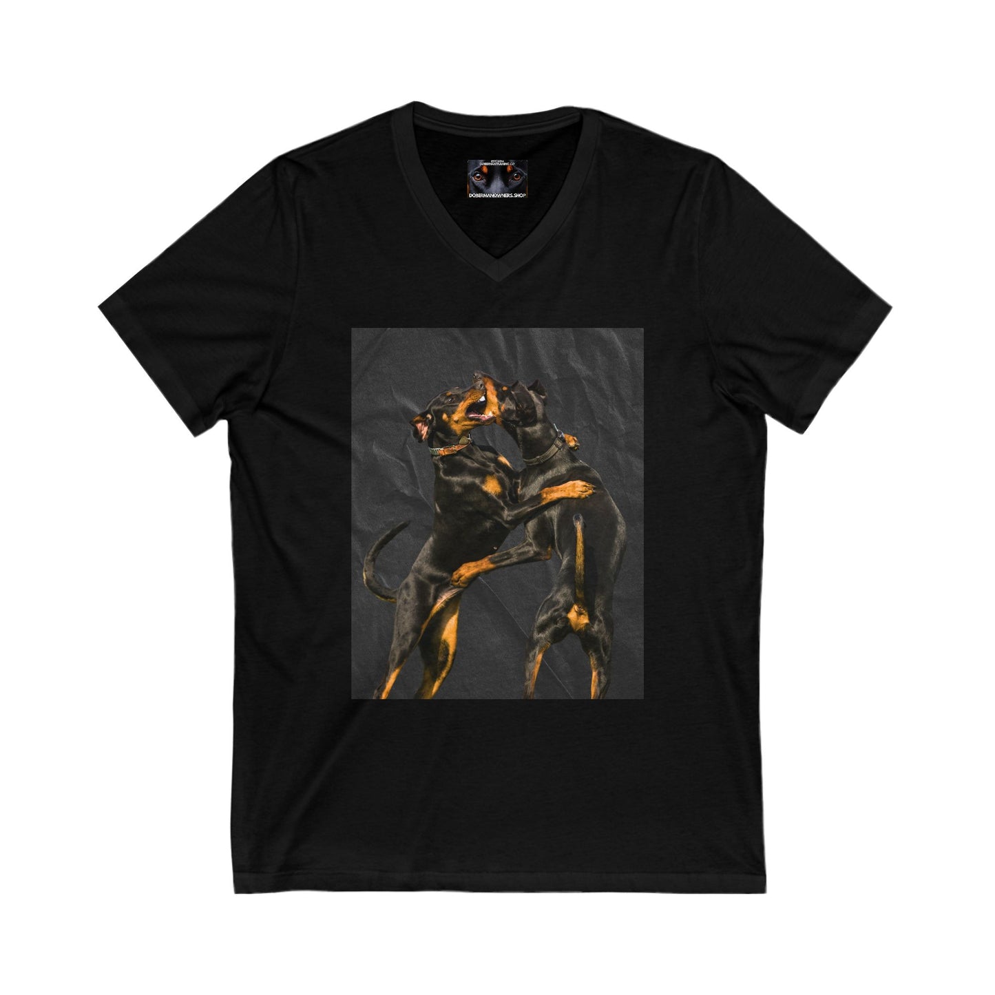 The Dance Private Label Unisex Jersey Short Sleeve V-Neck Tee