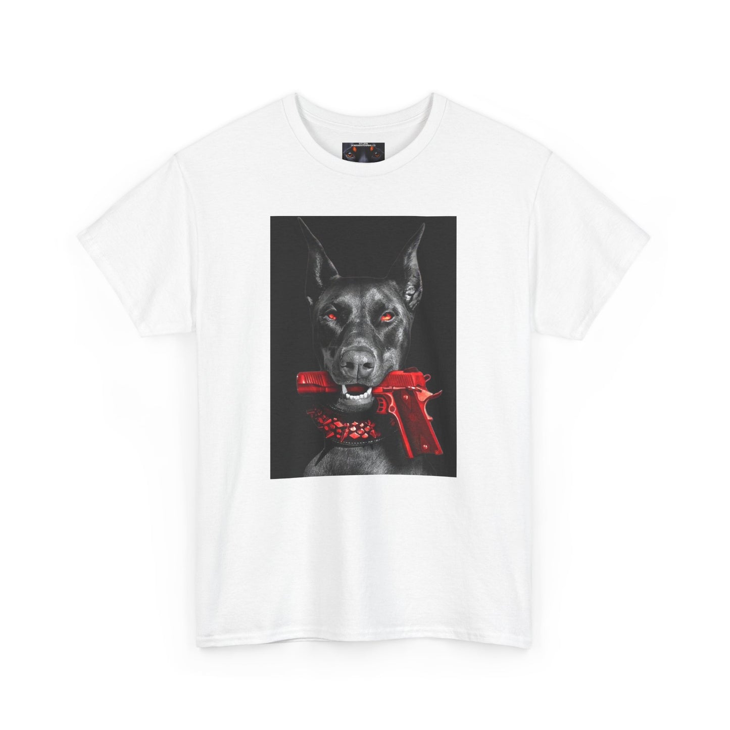 Red 1 Private Lable Unisex Heavy Cotton Tee