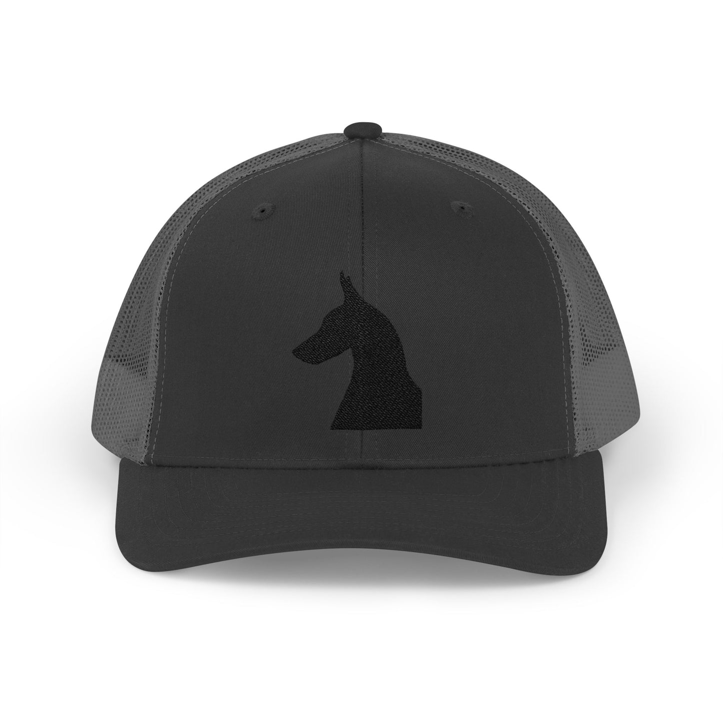 Doberman 5 Silhouette Snapback Trucker Cap