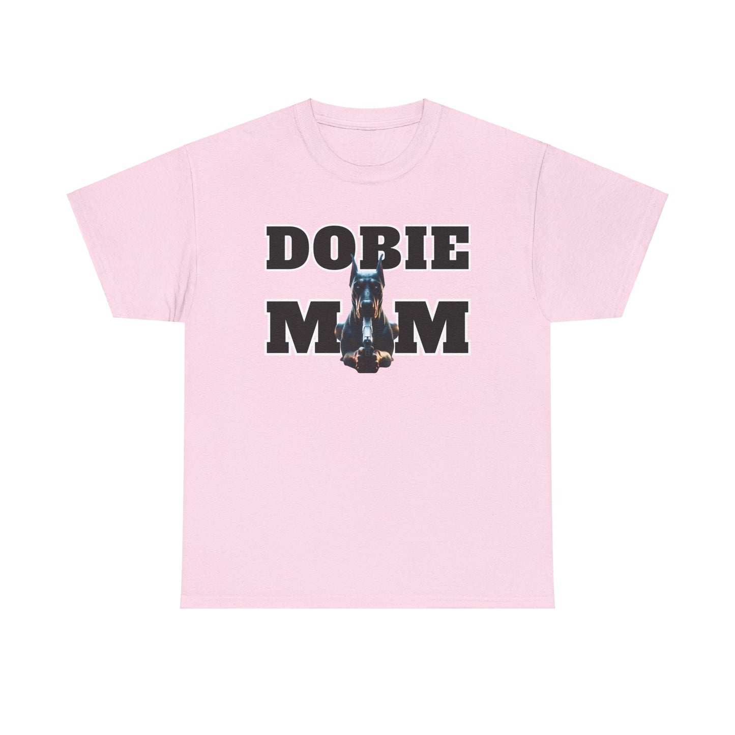 Dobie Mom 06 2025 Unisex Heavy Cotton Tee