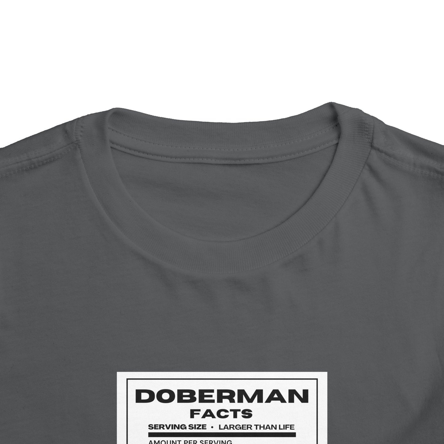 Doberman Facts 1 Toddler Short Sleeve Tee