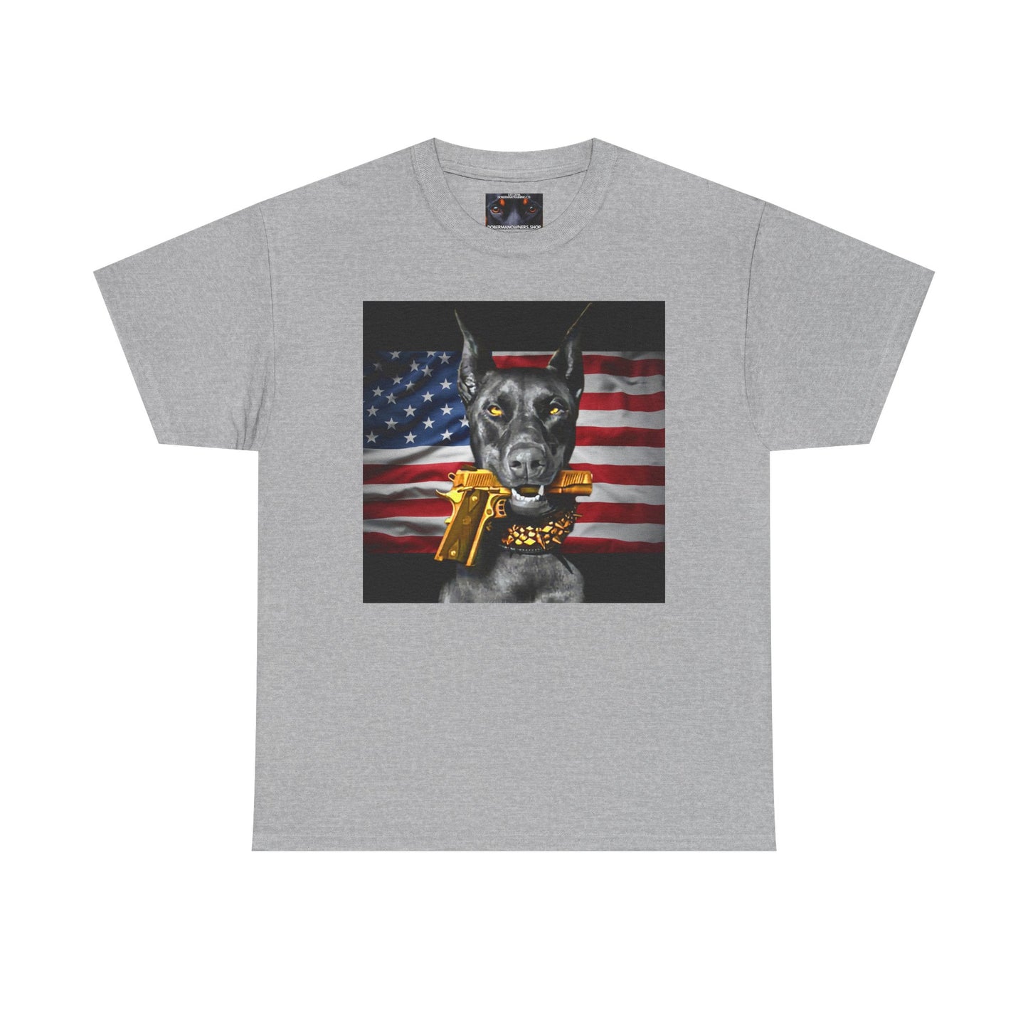 USA 2 Private Lable Unisex Heavy Cotton Tee