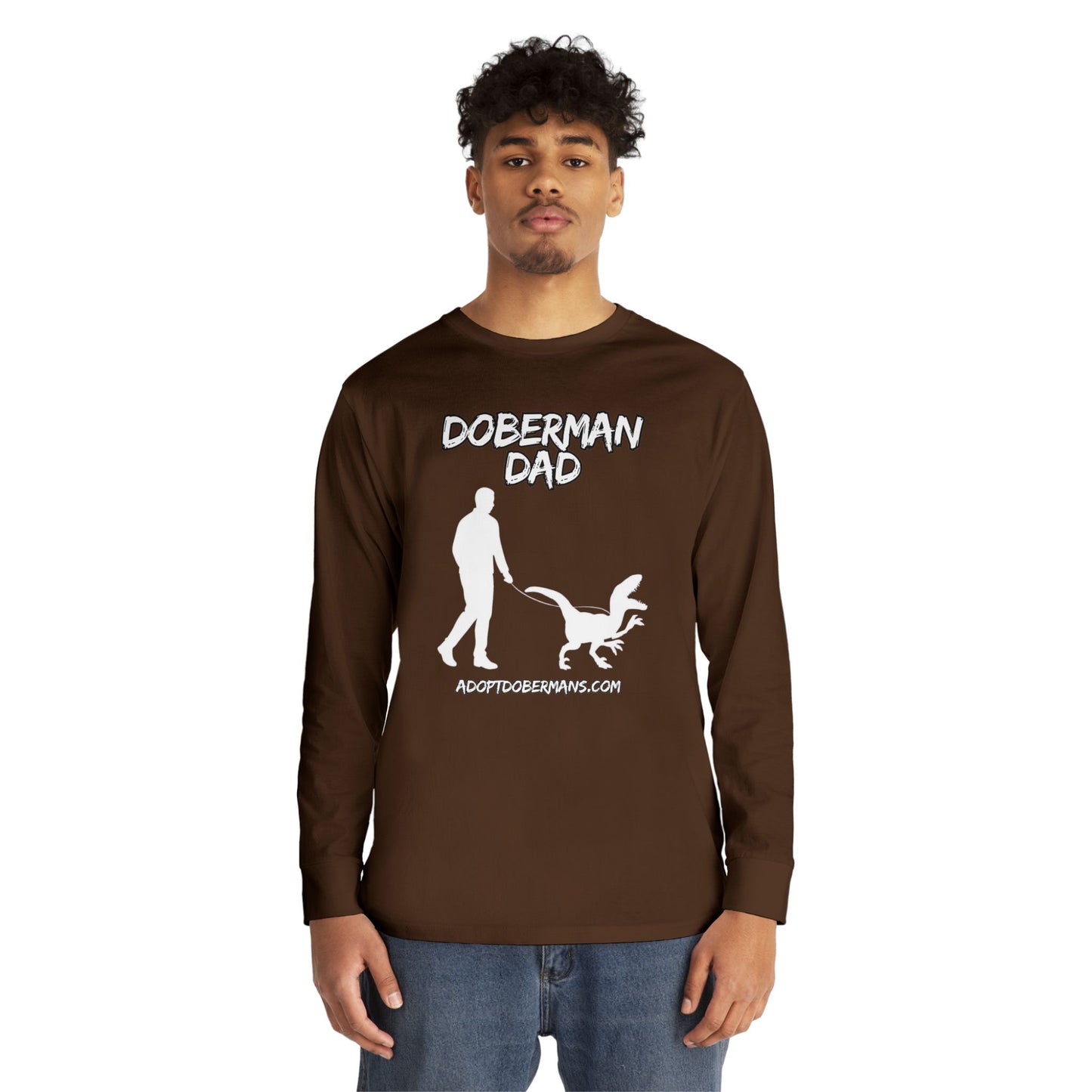 Adopt Dad 11 | Long Sleeve Crewneck Tee
