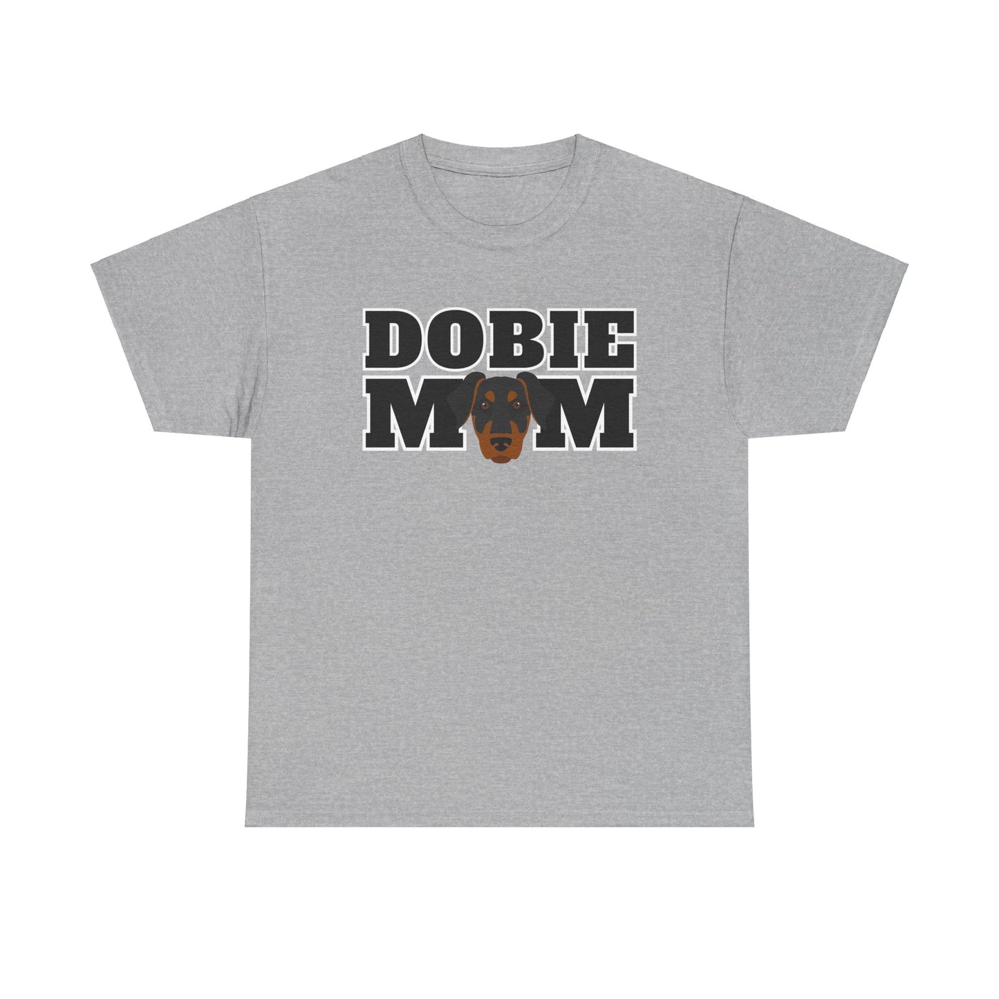 Dobie Mom 03 2025 Unisex Heavy Cotton Tee