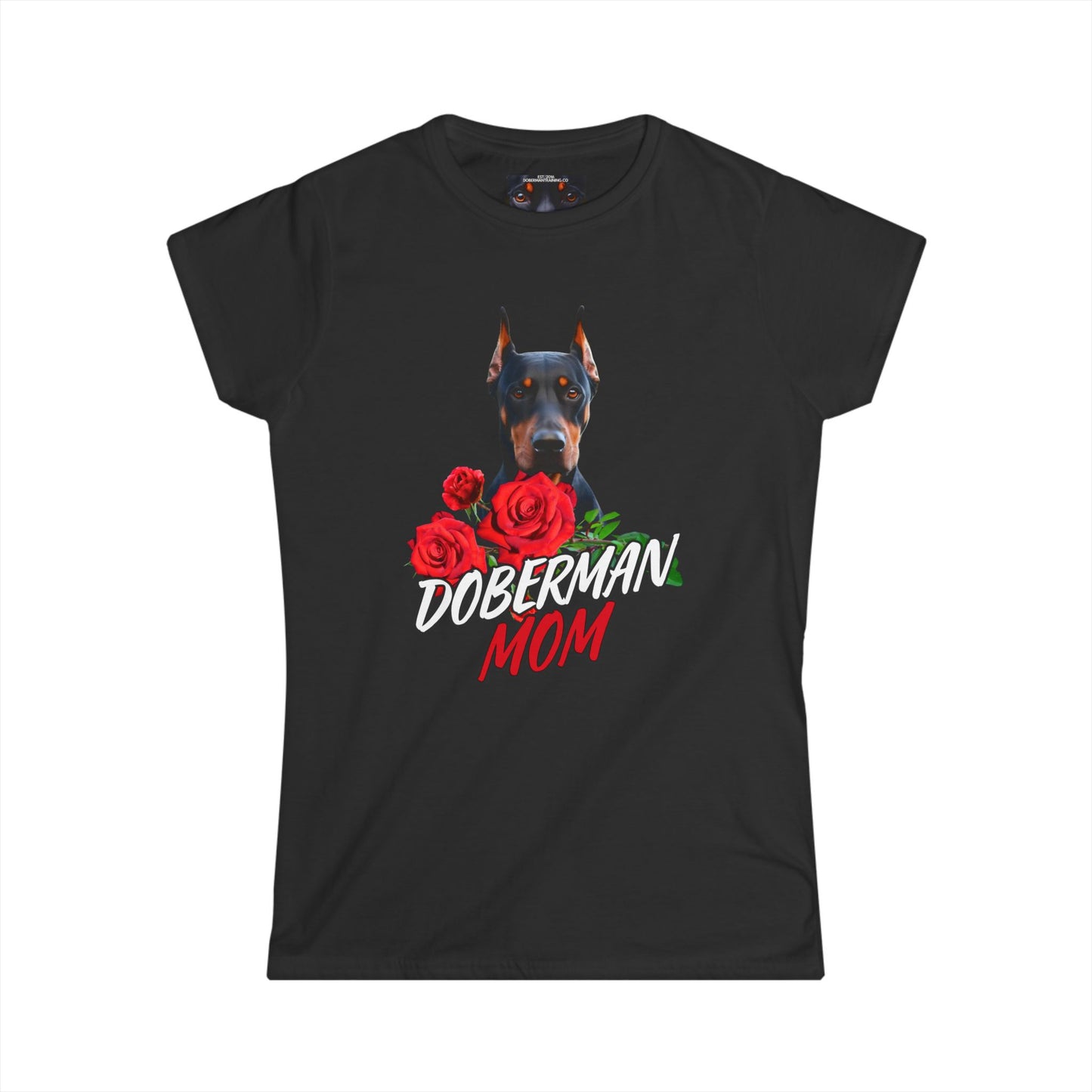 Doberman 4 Women's Softstyle Tee