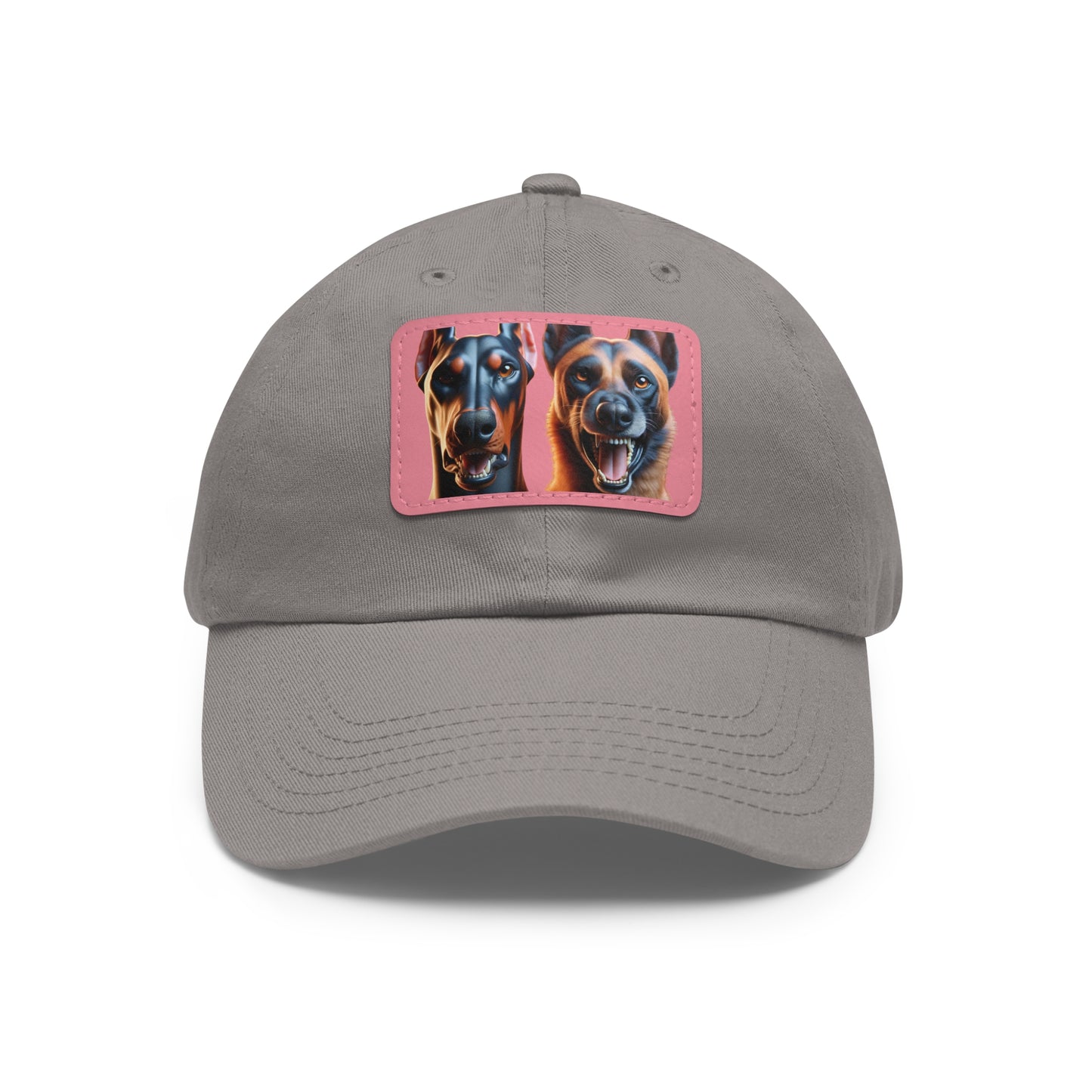 FA & FO 1 Dad Hat with Leather Patch (Rectangle)