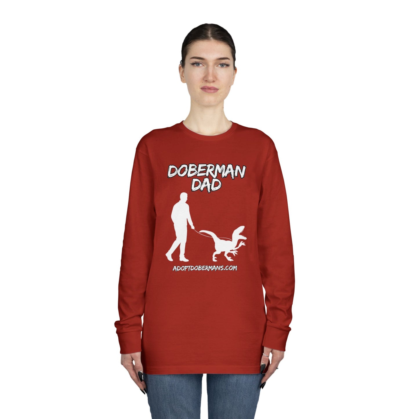 Adopt Dad 11 | Long Sleeve Crewneck Tee