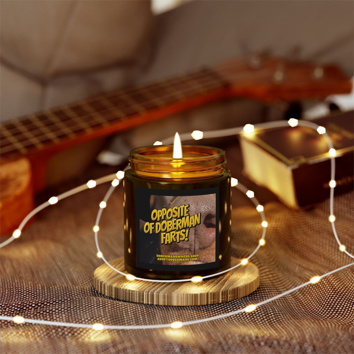 OODF Scented Coconut Apricot Candles (4oz, 9oz)