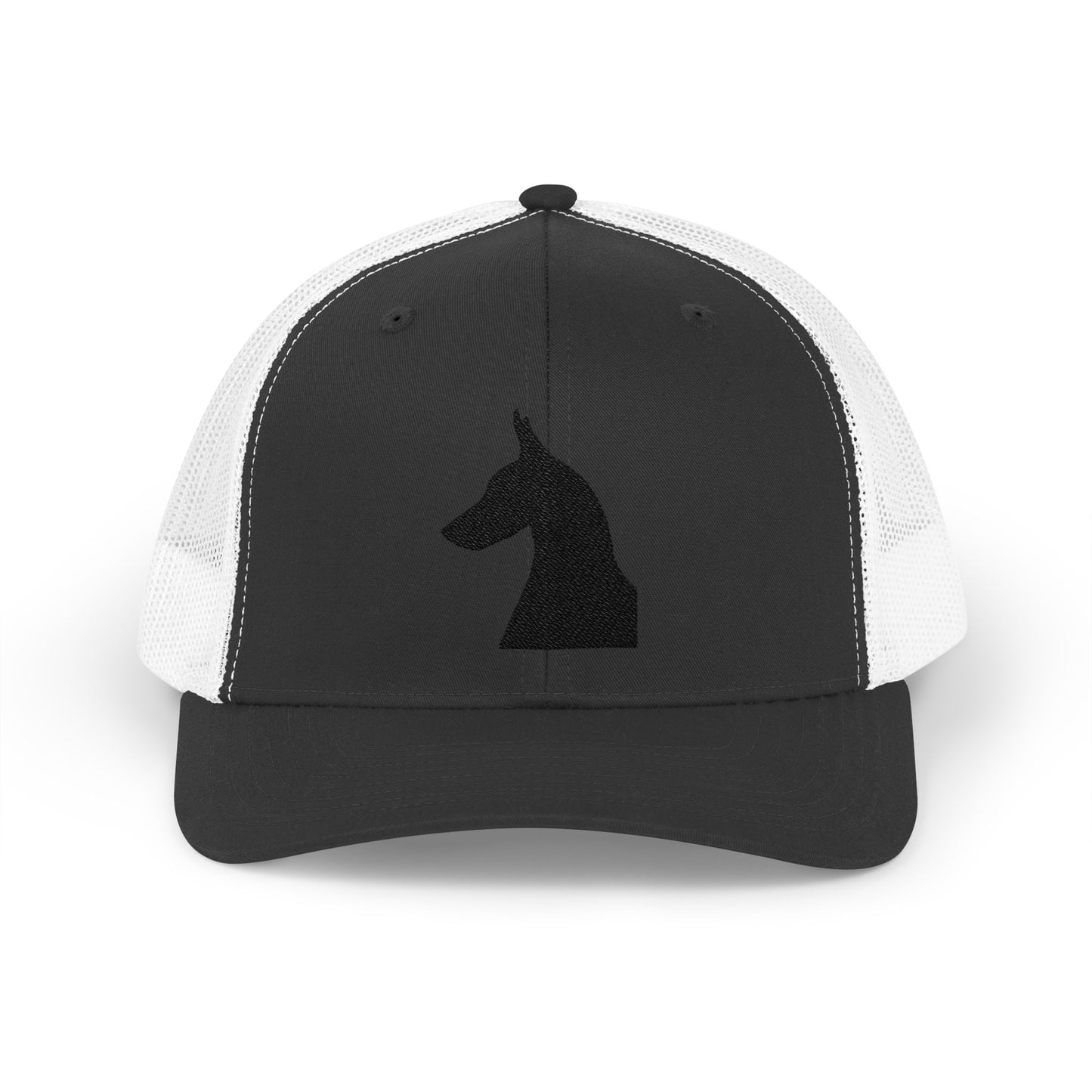 Doberman 5 Silhouette Snapback Trucker Cap