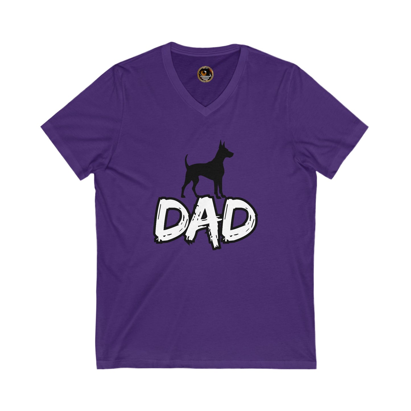 Dad 3 Special Edition Private Label Unisex Jersey Short Sleeve V-Neck Tee